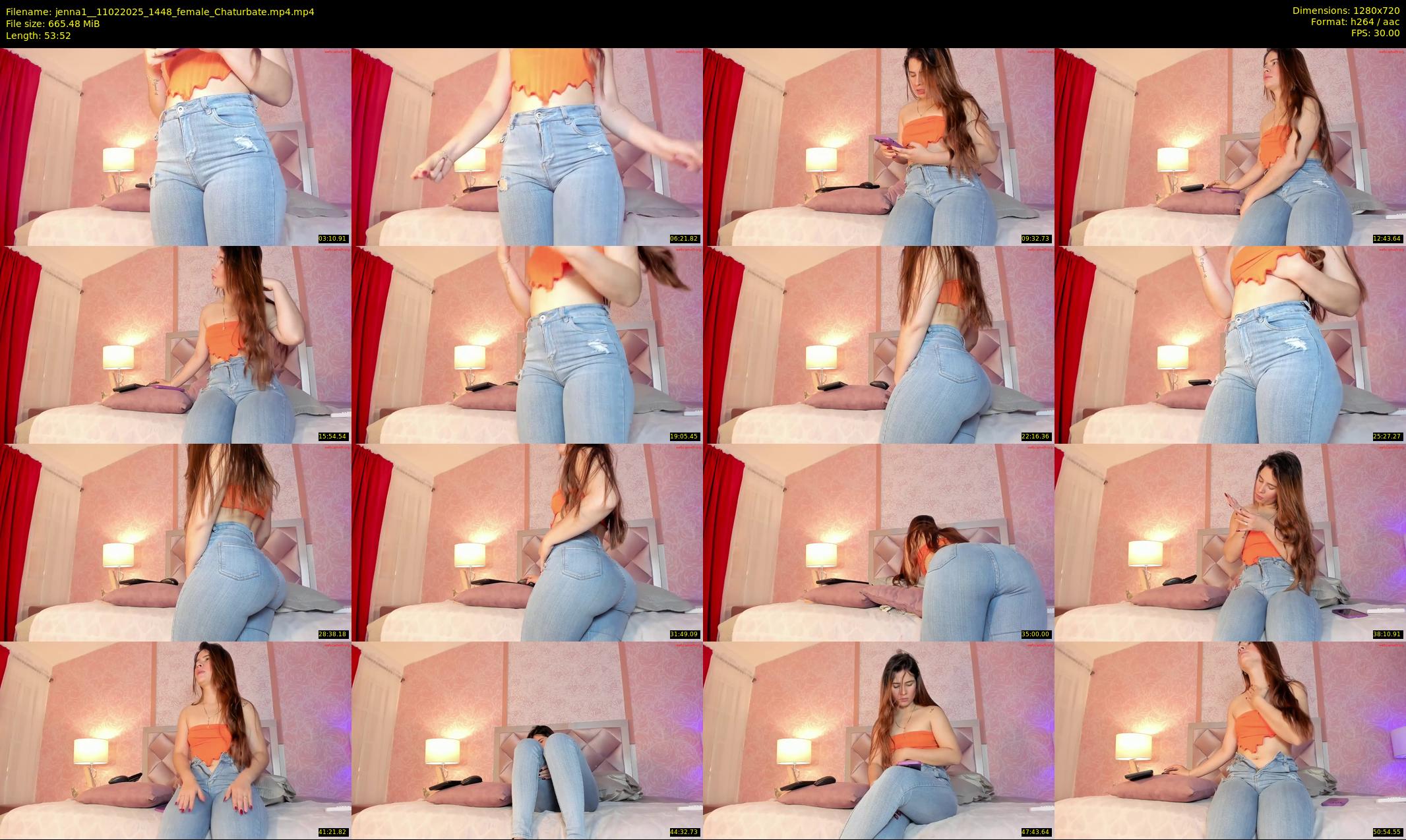 jenna1_ — 54 minute Chaturbate female cam show recording, 720p, Feb 11, 2025