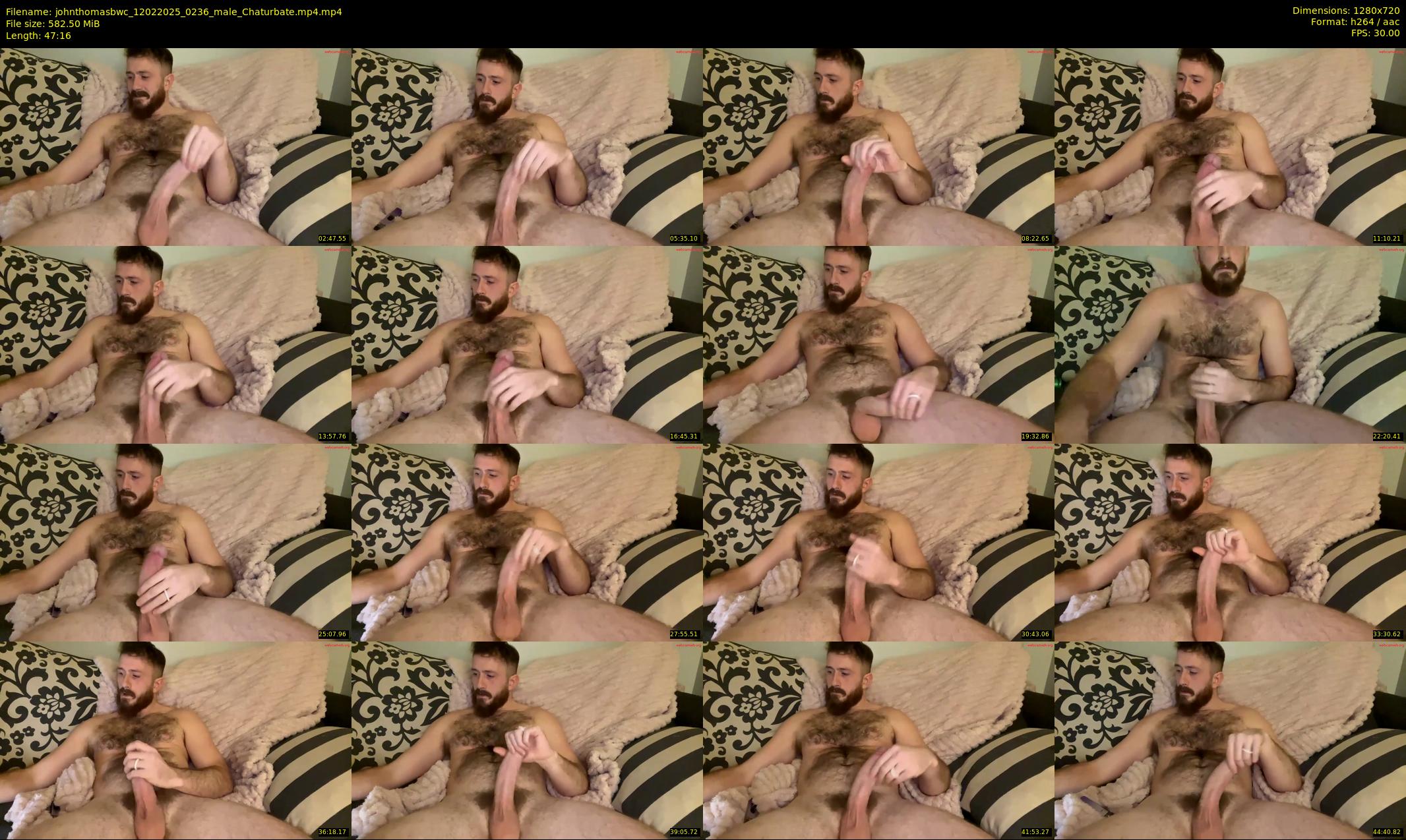 johnthomasbwc — 48 minute Chaturbate male cam show recording, 720p, Feb 12, 2025