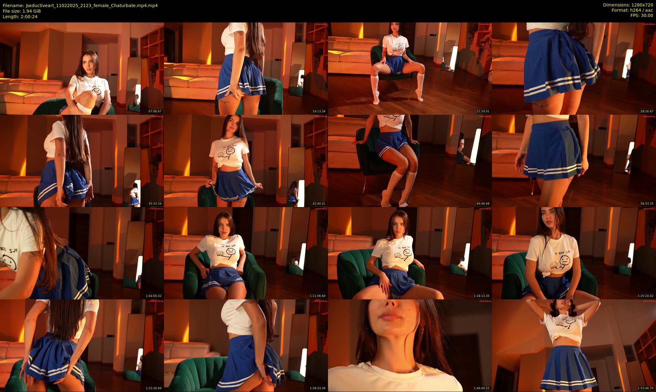 jseductiveart — 121 minute Chaturbate female cam show recording, 720p, Feb 11, 2025