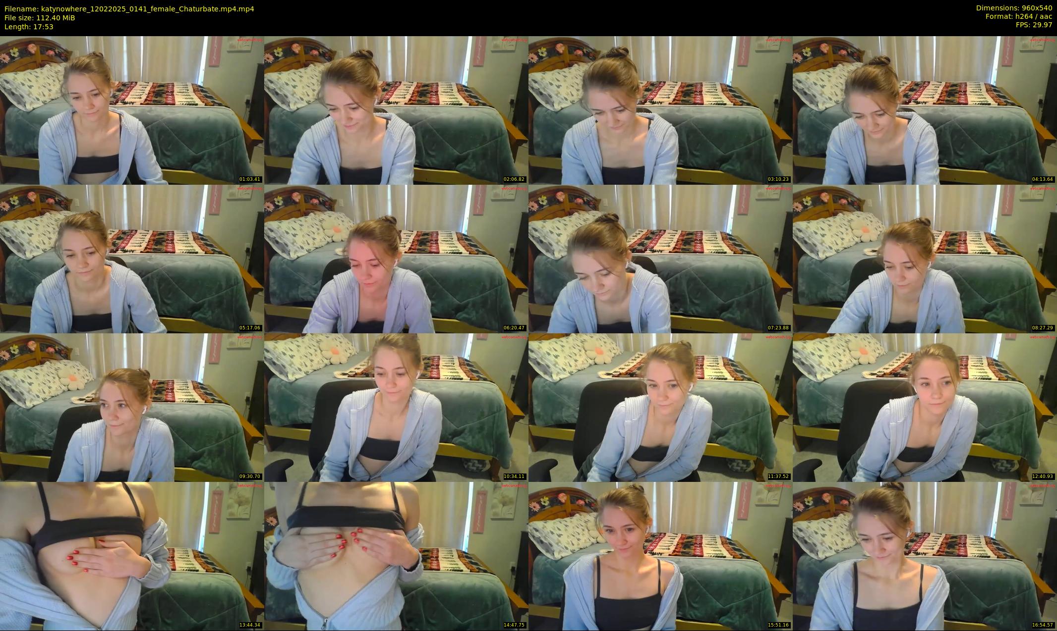 katynowhere — 18 minute Chaturbate female cam show recording, 480p, Feb 12, 2025