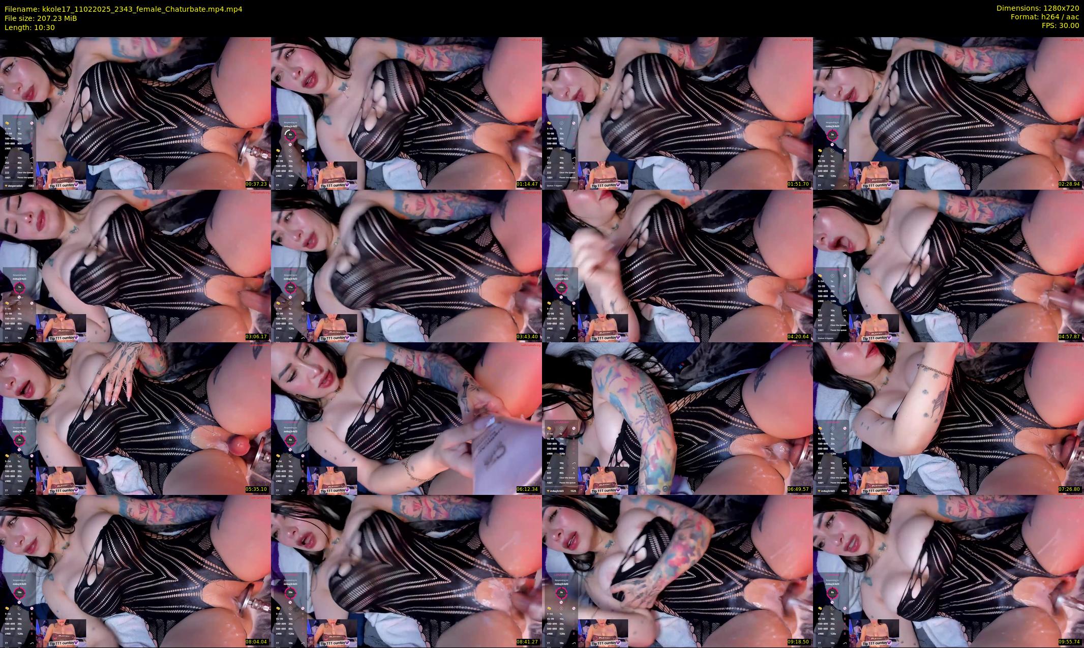 kkole17 — 11 minute Chaturbate female cam show recording, 720p, Feb 11, 2025