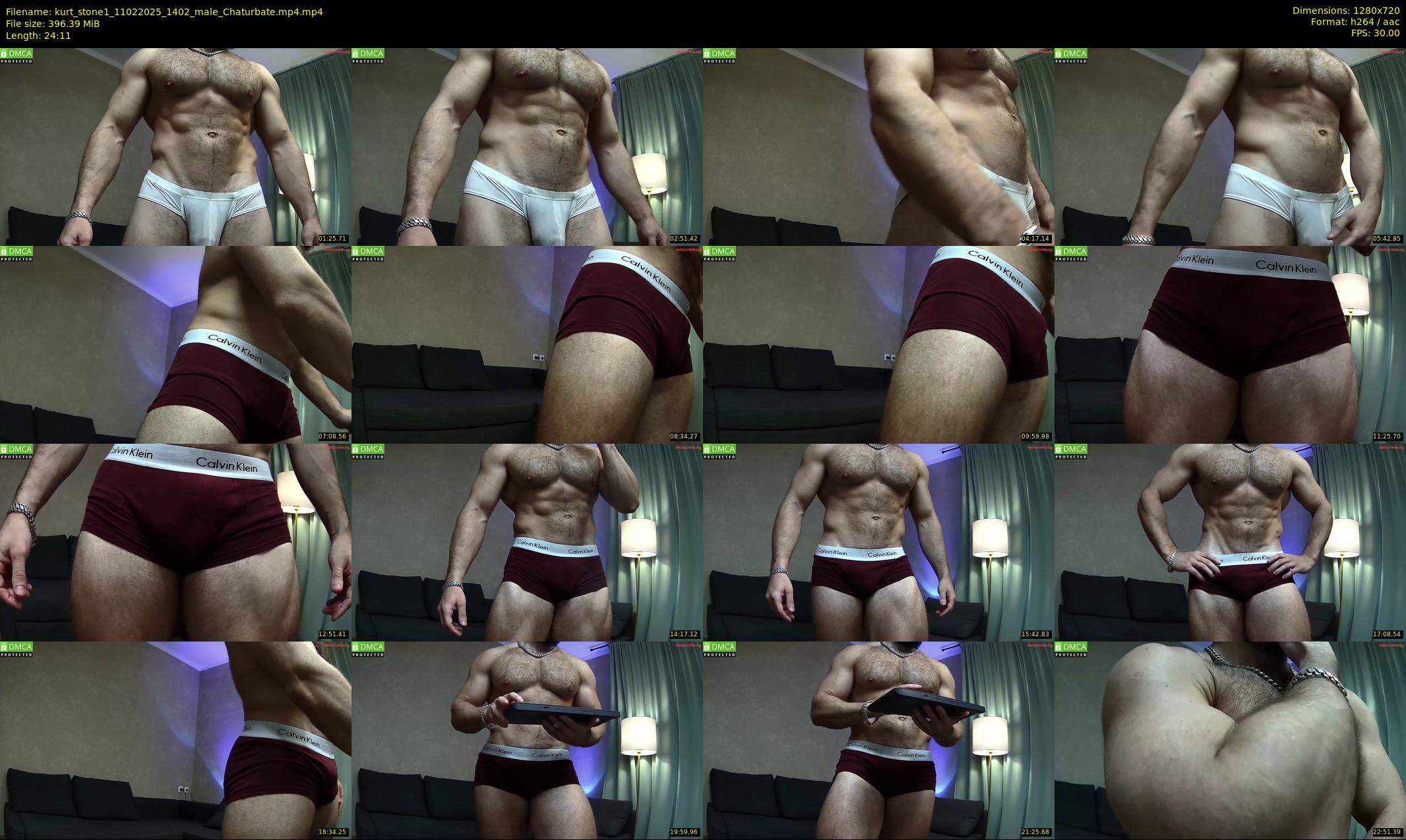 kurt_stone1 — 25 minute Chaturbate male cam show recording, 720p, Feb 11, 2025