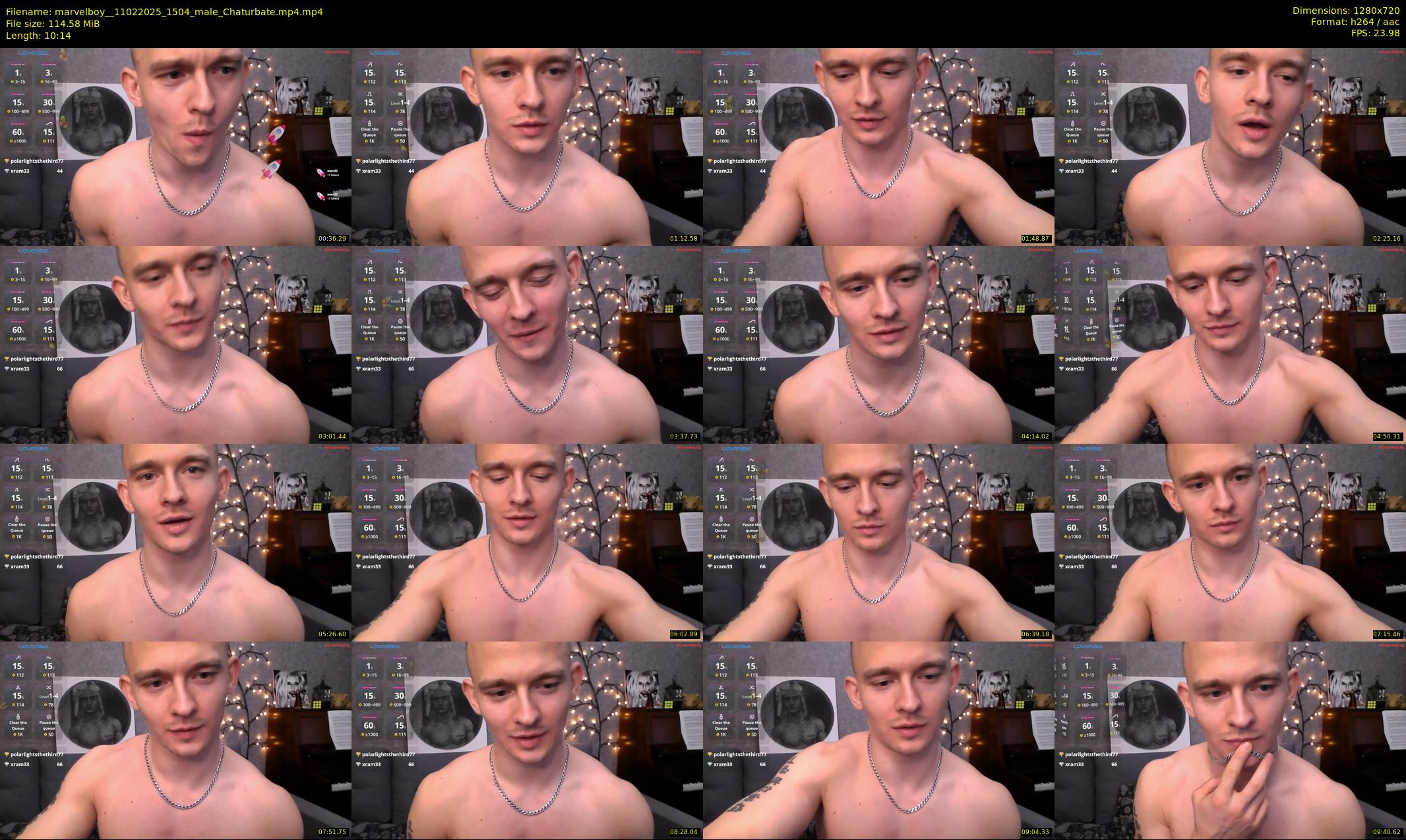 marvelboy_ — 11 minute Chaturbate male cam show recording, 720p, Feb 11, 2025