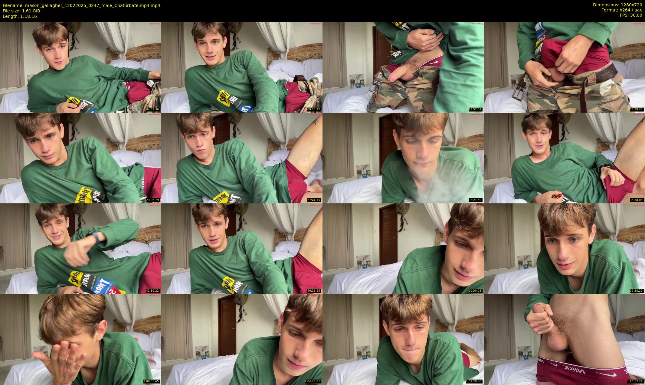 mason_gallagher — 79 minute Chaturbate male cam show recording, 720p, Feb 12, 2025