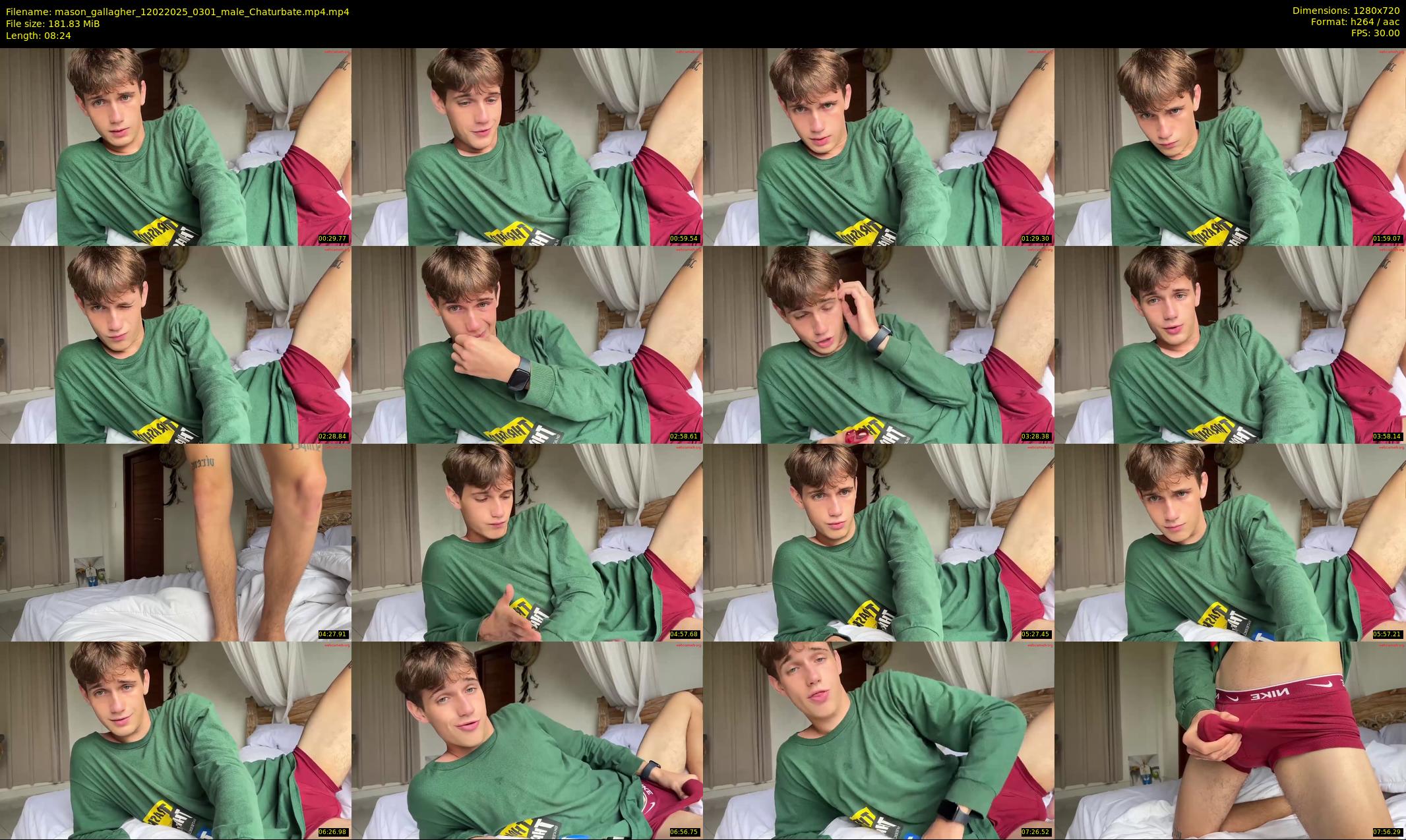 mason_gallagher — 9 minute Chaturbate male cam show recording, 720p, Feb 12, 2025