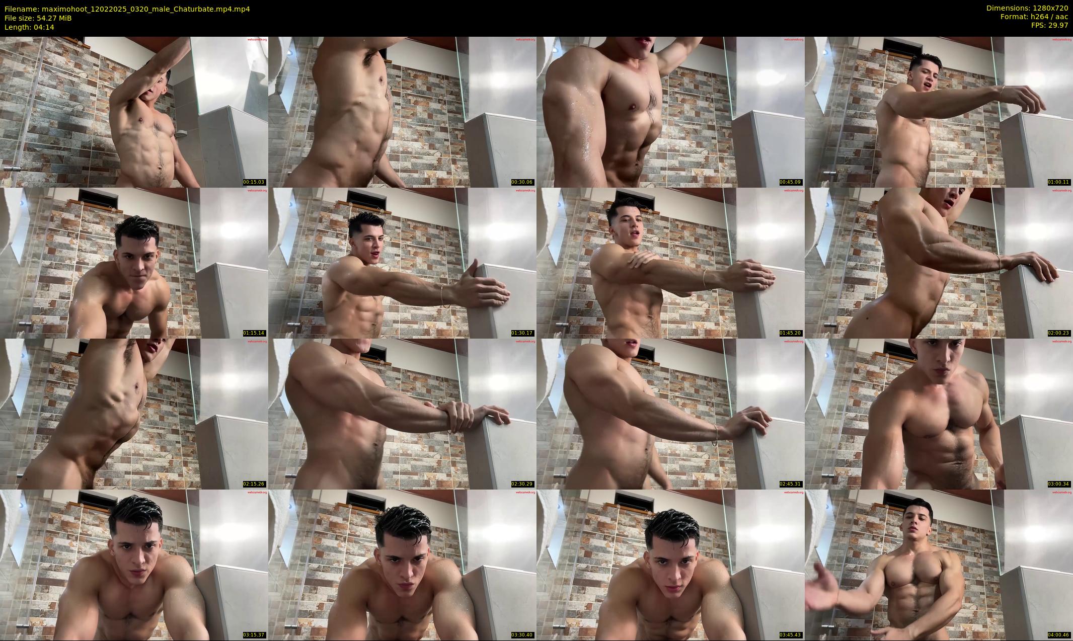 maximohoot — 5 minute Chaturbate male cam show recording, 720p, Feb 12, 2025
