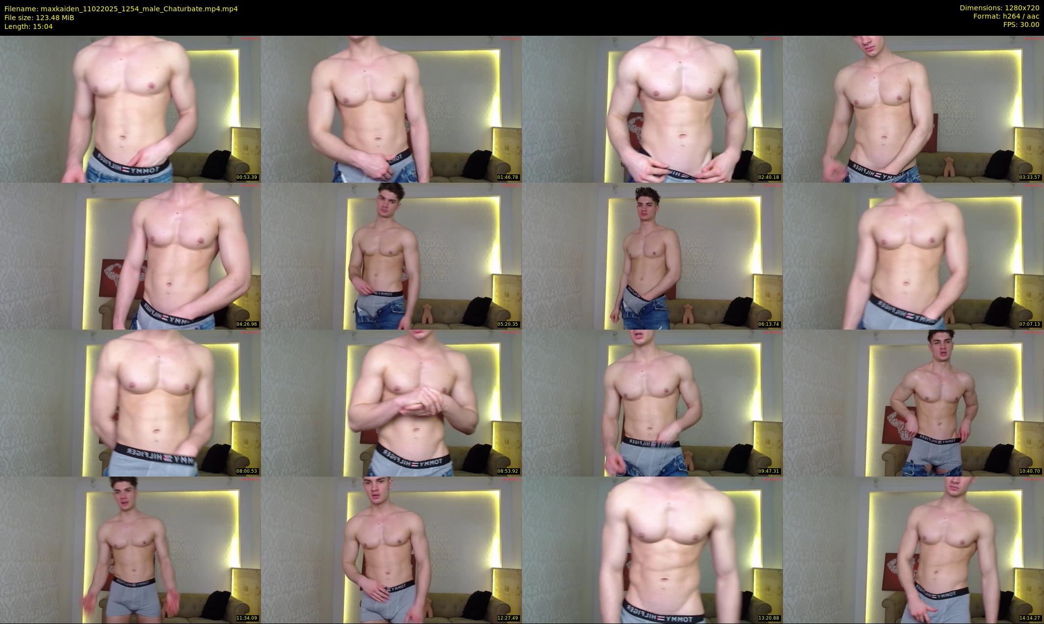 maxkaiden — 16 minute Chaturbate male cam show recording, 720p, Feb 11, 2025