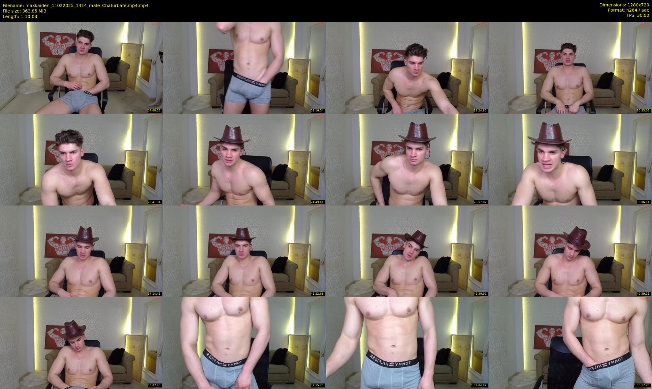 maxkaiden — 71 minute Chaturbate male cam show recording, 720p, Feb 11, 2025