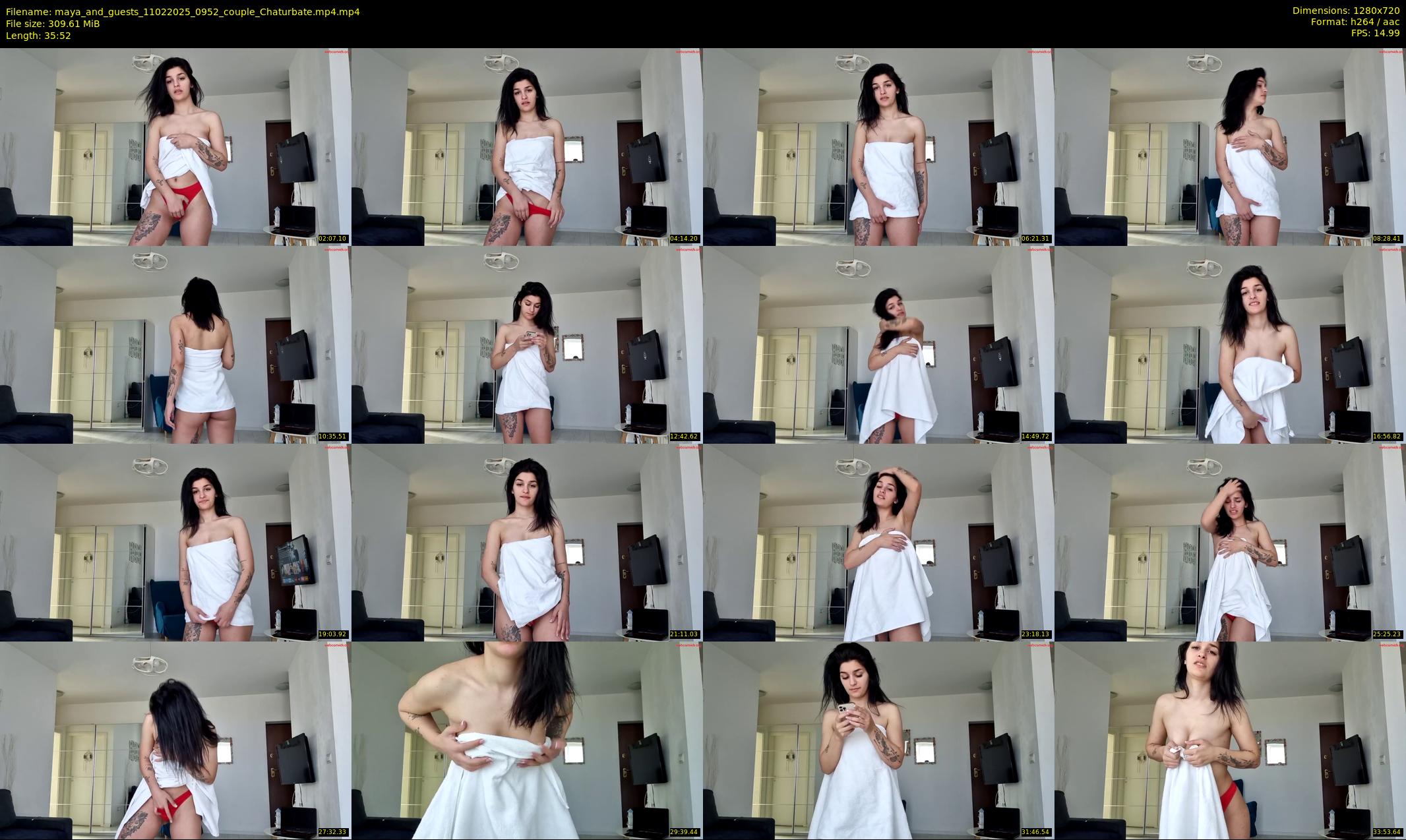 maya_and_guests — 36 minute Chaturbate couple cam show recording, 720p, Feb 11, 2025