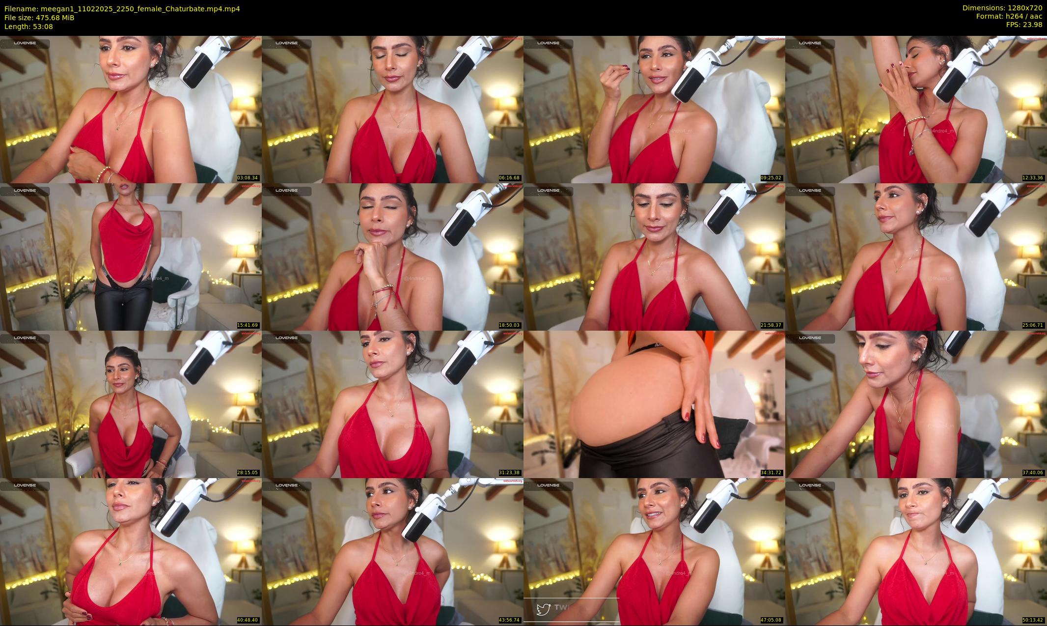 meegan1 — 54 minute Chaturbate female cam show recording, 720p, Feb 11, 2025