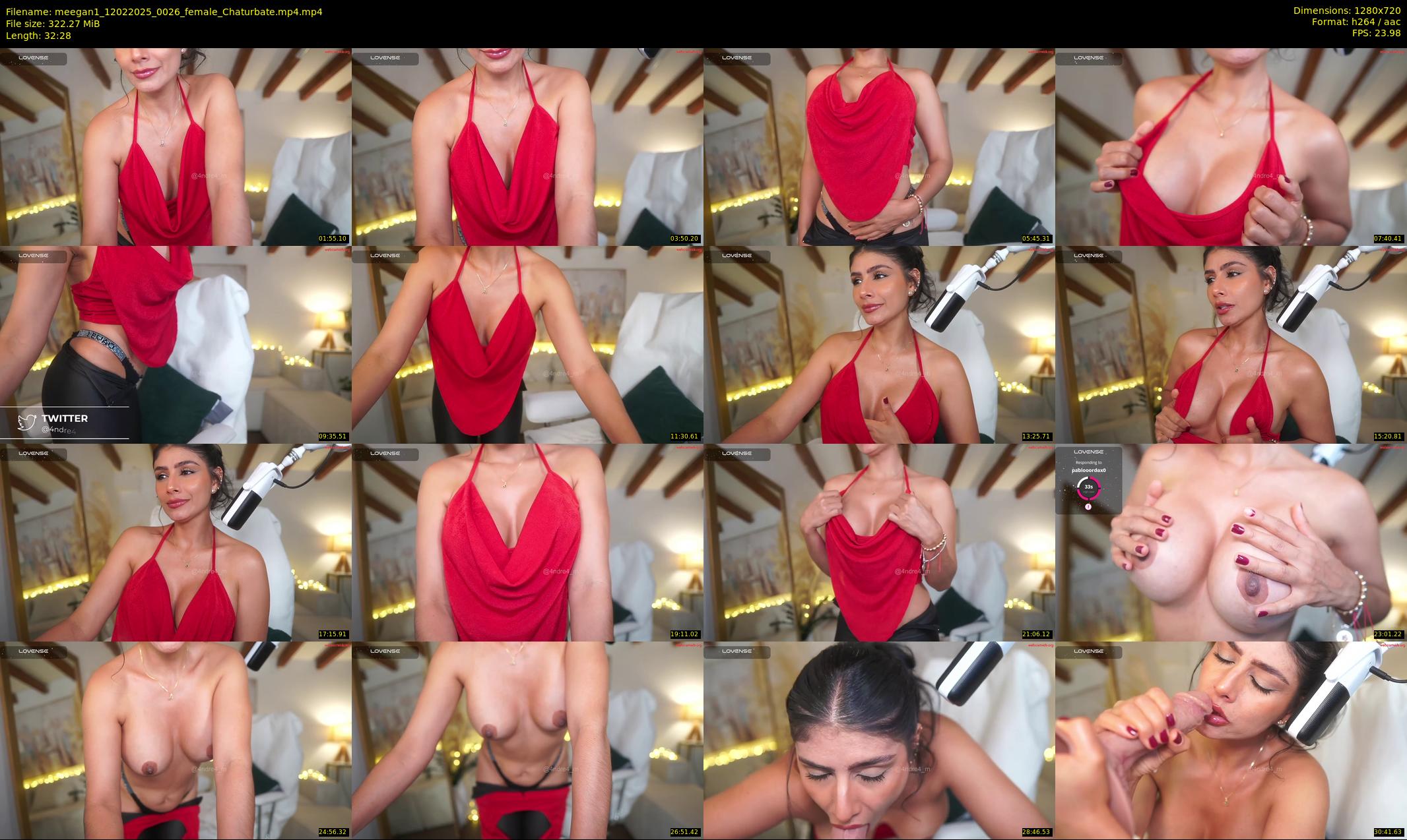 meegan1 — 33 minute Chaturbate female cam show recording, 720p, Feb 12, 2025