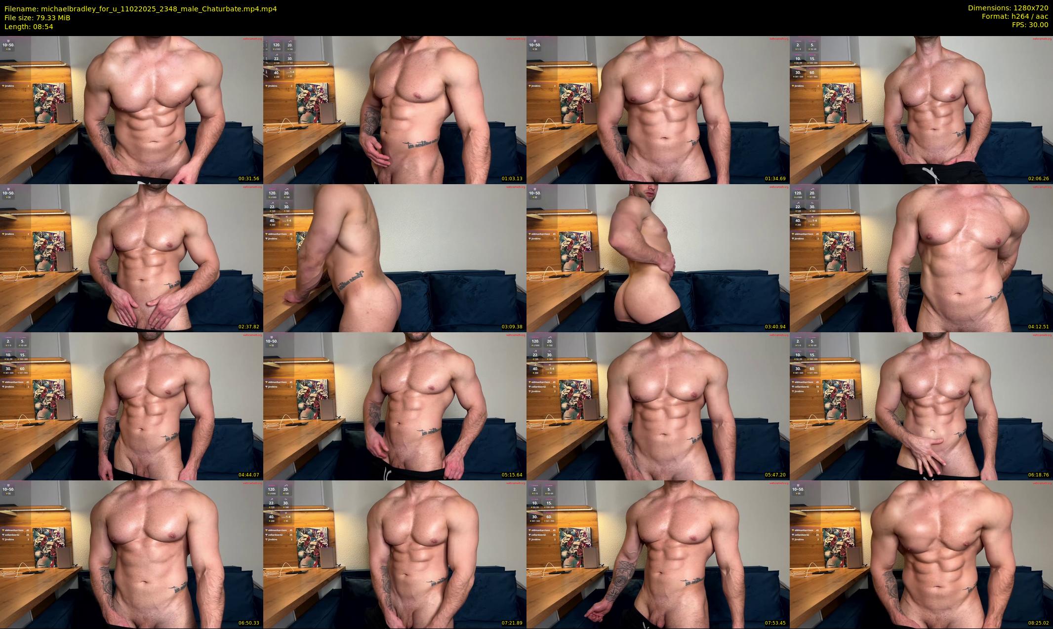 michaelbradley_for_u — 9 minute Chaturbate male cam show recording, 720p, Feb 11, 2025