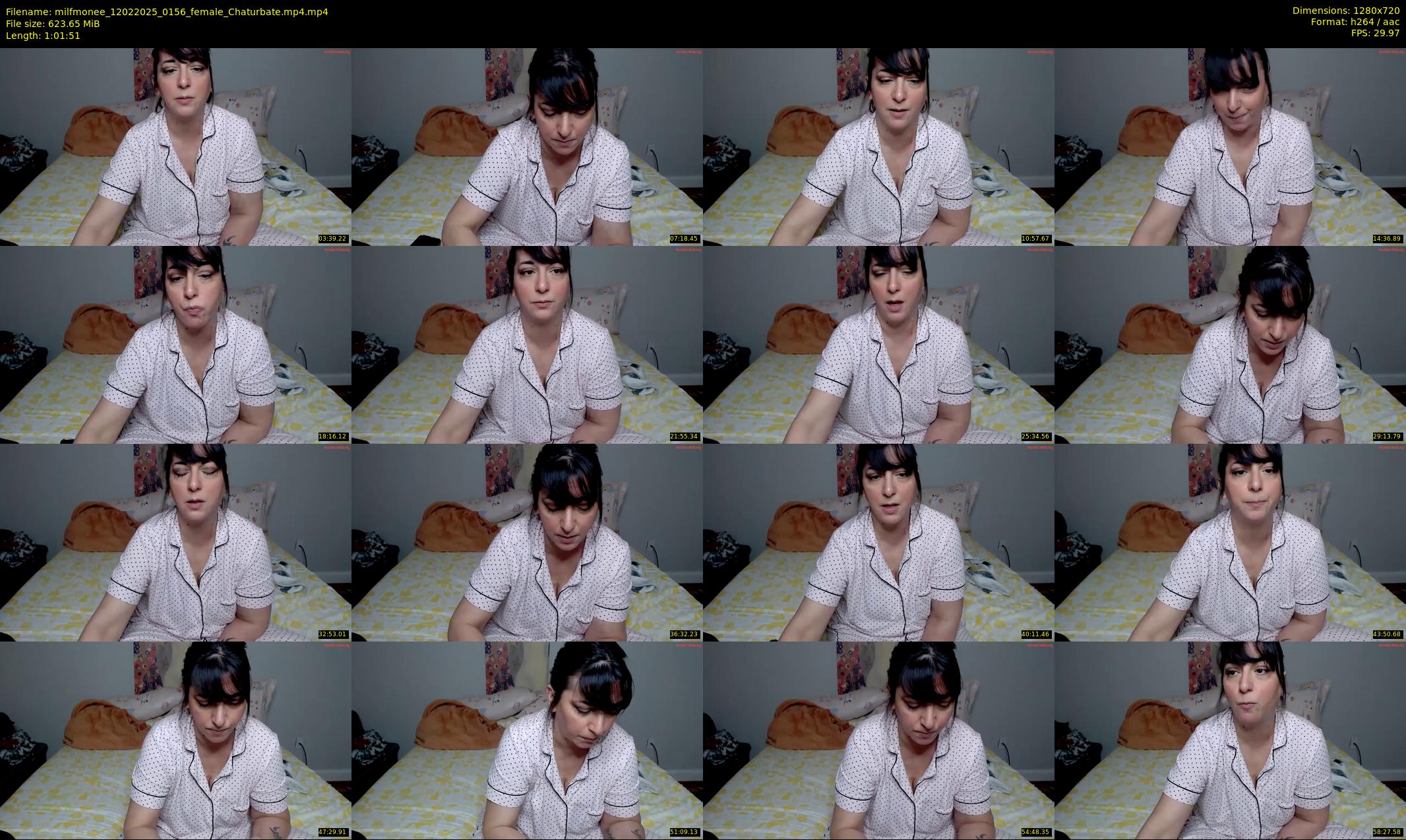 milfmonee — 62 minute Chaturbate female cam show recording, 720p, Feb 12, 2025