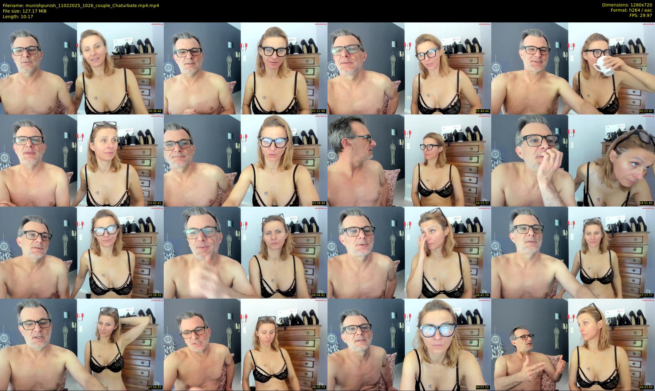 munishpunish — 11 minute Chaturbate couple cam show recording, 720p, Feb 11, 2025