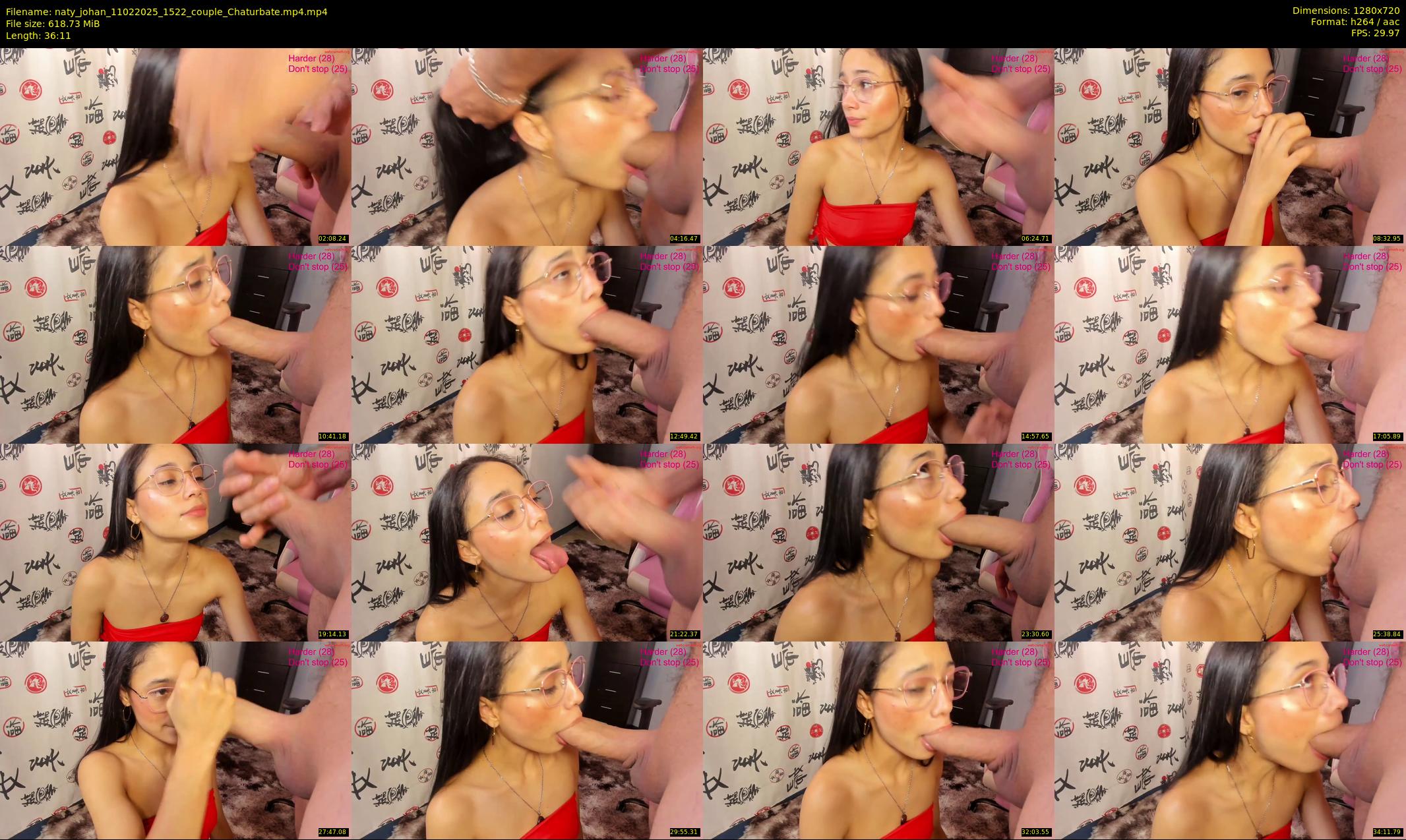 naty_johan — 37 minute Chaturbate couple cam show recording, 720p, Feb 11, 2025