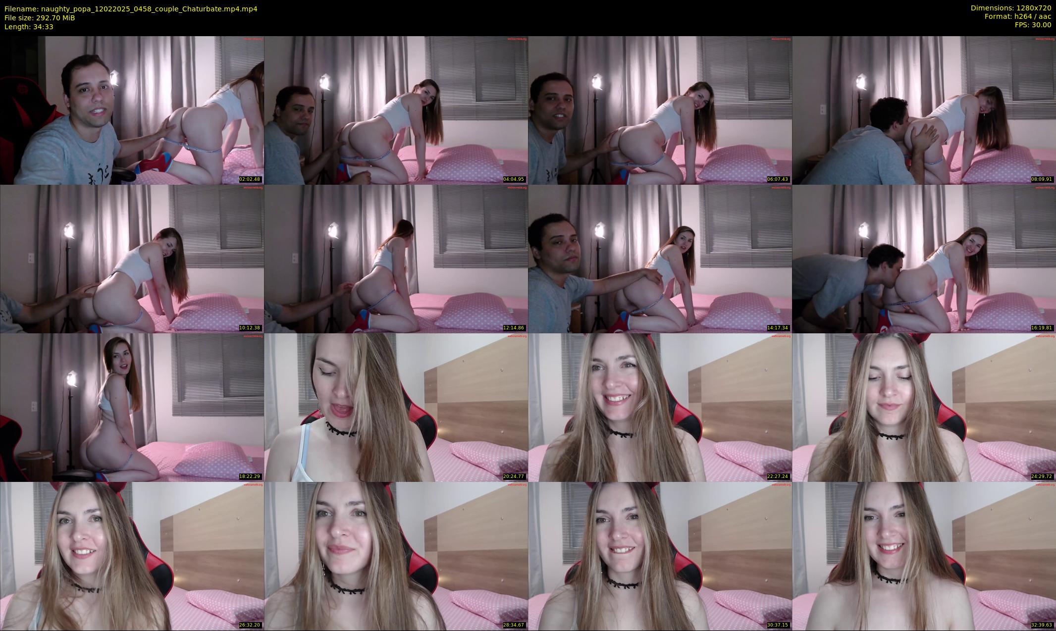 naughty_popa — 35 minute Chaturbate female cam show recording, 720p, Feb 12, 2025