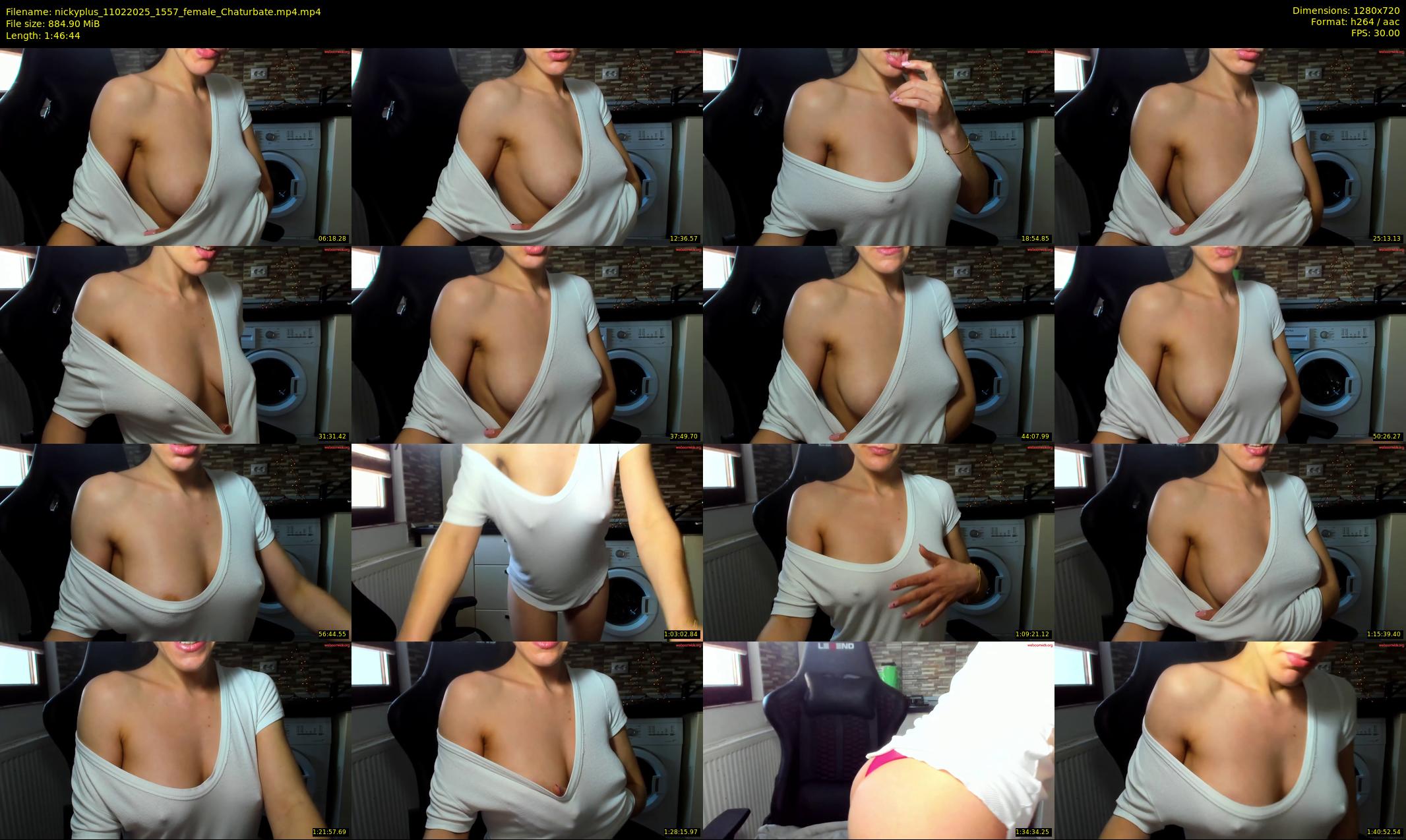 nickyplus — 107 minute Chaturbate couple cam show recording, 720p, Feb 11, 2025