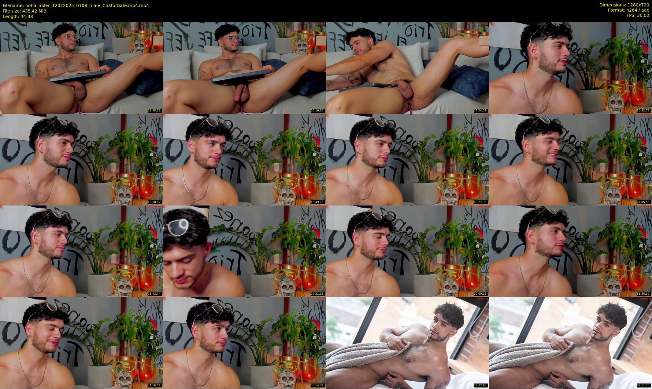 noha_miler — 45 minute Chaturbate male cam show recording, 720p, Feb 12, 2025
