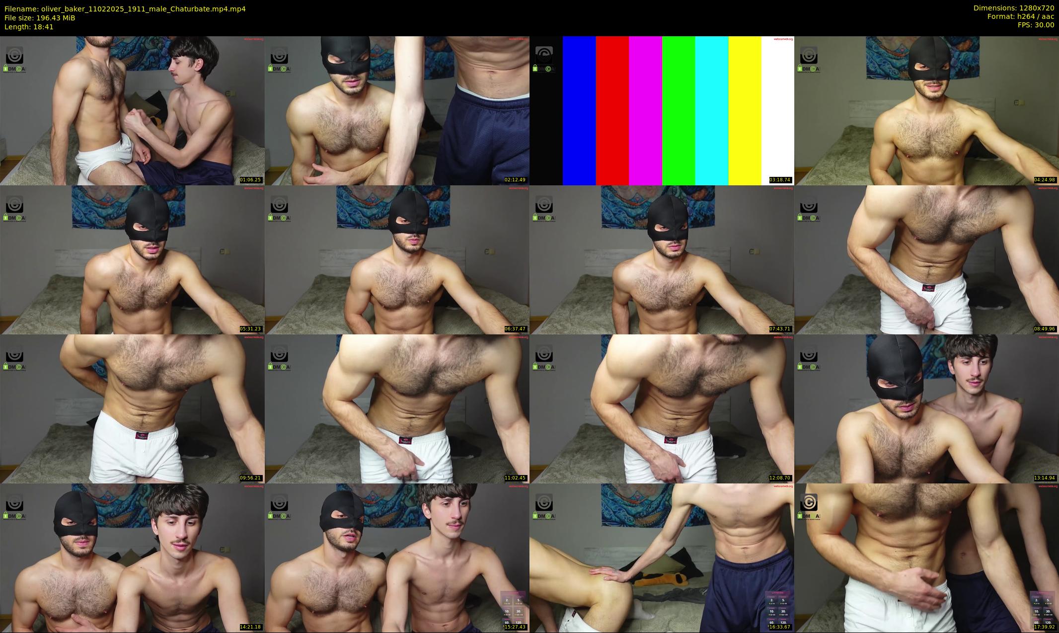 oliver_baker — 19 minute Chaturbate male cam show recording, 720p, Feb 11, 2025