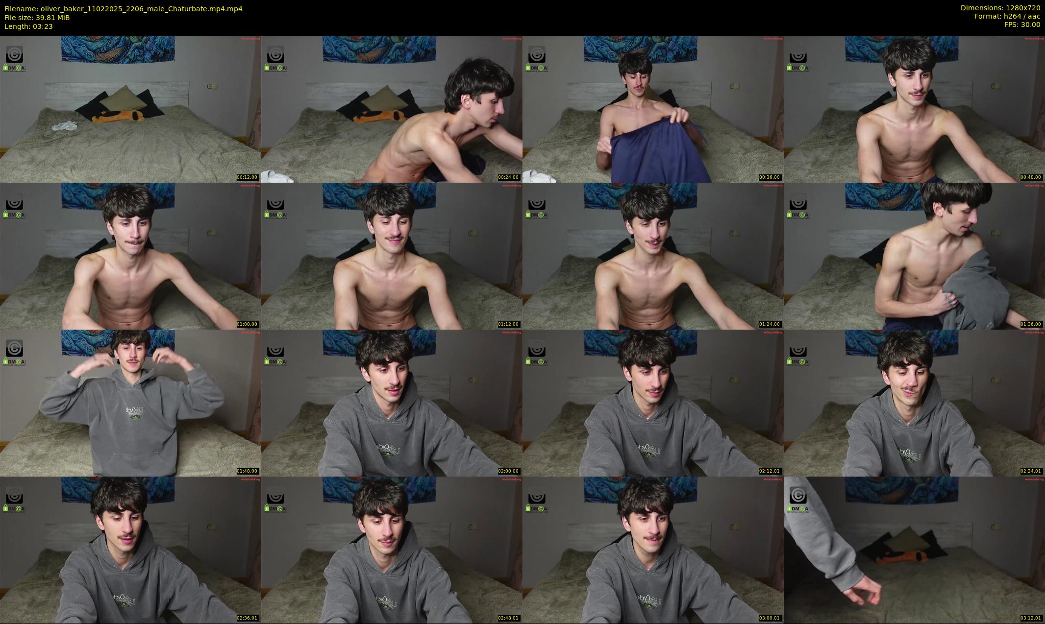 oliver_baker — 4 minute Chaturbate male cam show recording, 720p, Feb 11, 2025