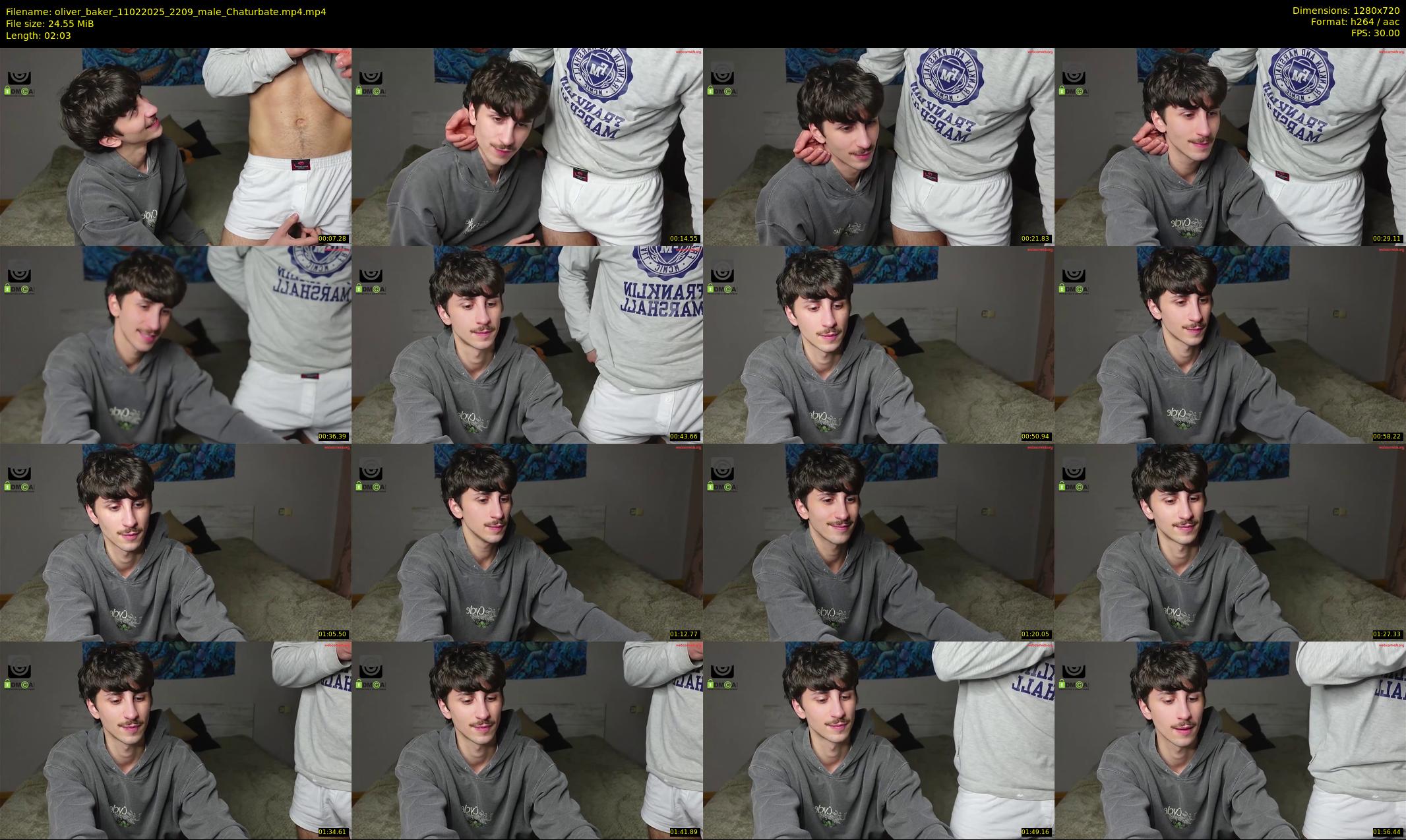 oliver_baker — 3 minute Chaturbate male cam show recording, 720p, Feb 11, 2025