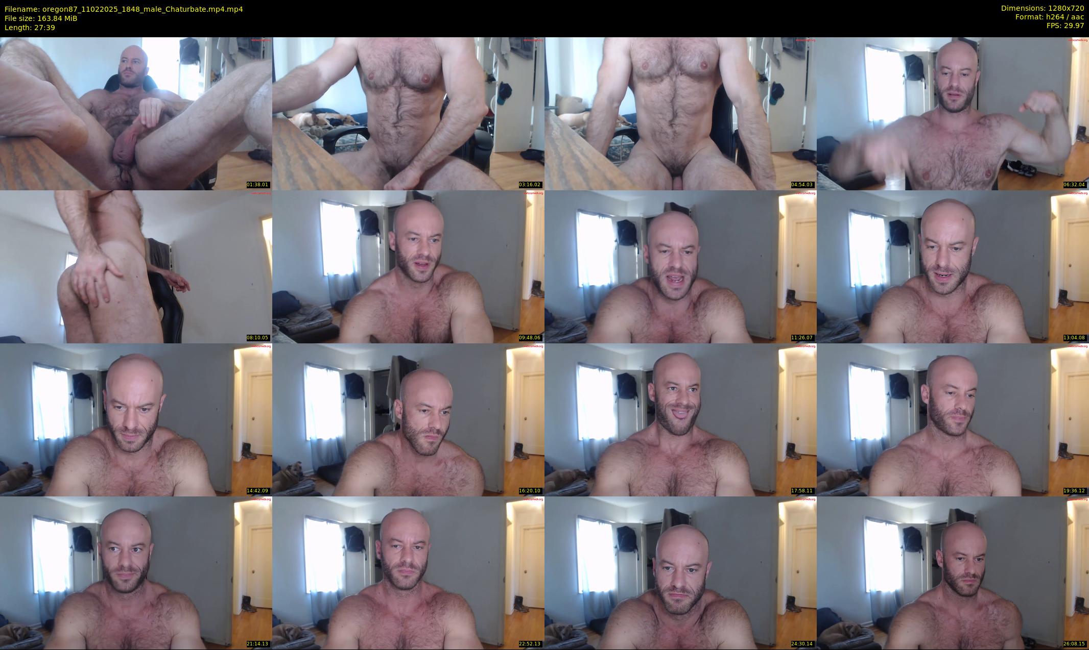 oregon87 — 28 minute Chaturbate male cam show recording, 720p, Feb 11, 2025