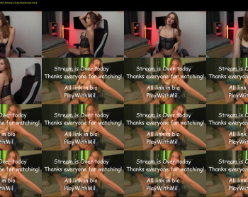 playwithmil — 10 minute Chaturbate couple cam show recording, 720p, Feb 11, 2025