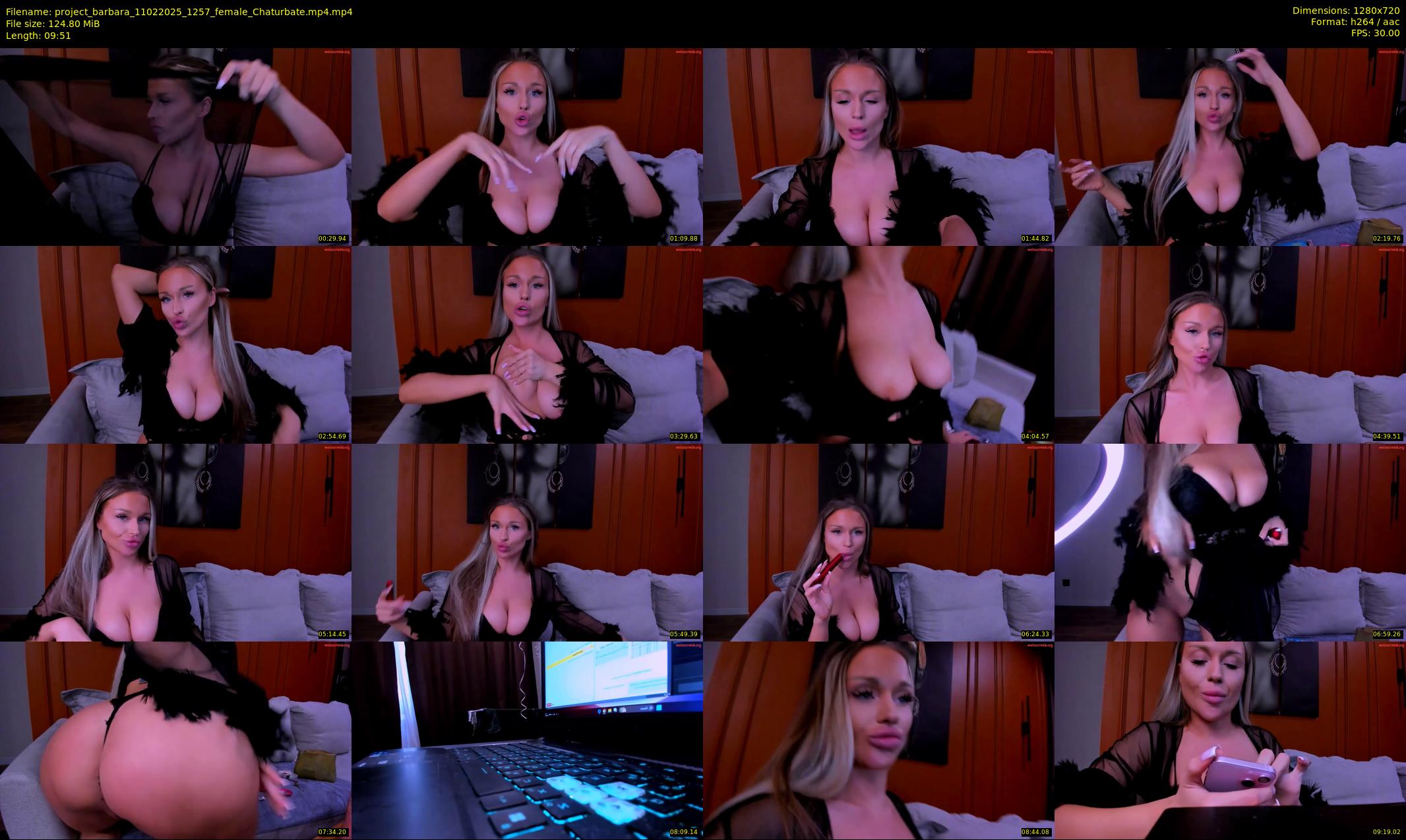 project_barbara — 10 minute Chaturbate female cam show recording, 720p, Feb 11, 2025