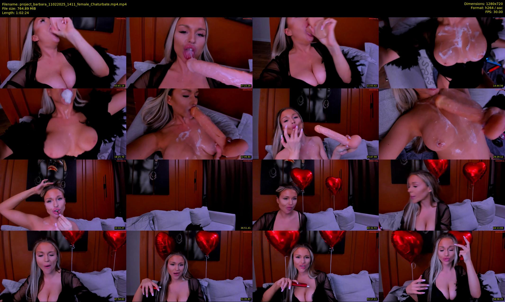 project_barbara — 63 minute Chaturbate female cam show recording, 720p, Feb 11, 2025