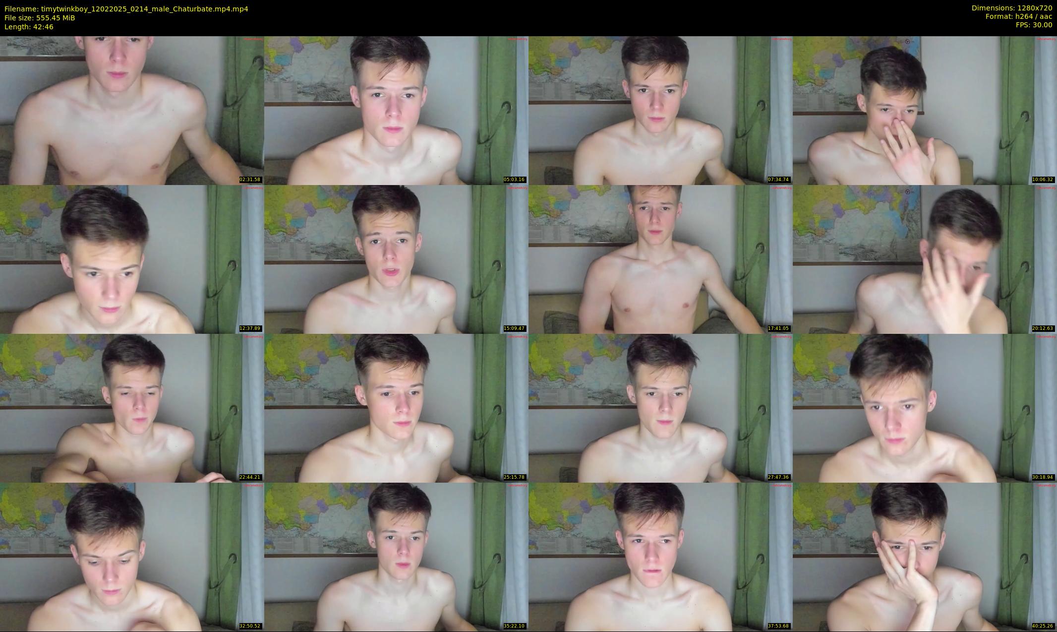 timytwinkboy — 43 minute Chaturbate male cam show recording, 720p, Feb 12, 2025