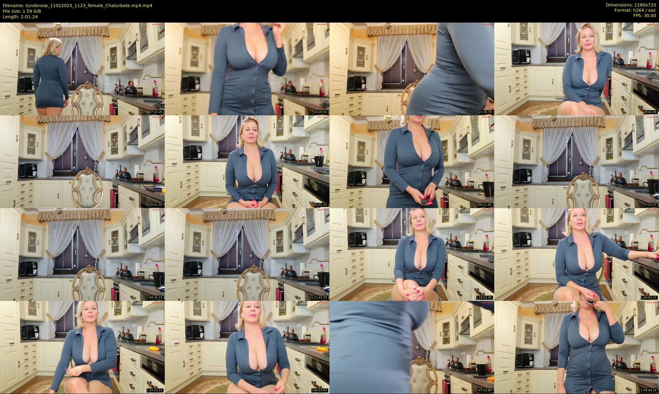 tunderose — 122 minute Chaturbate female cam show recording, 720p, Feb 11, 2025