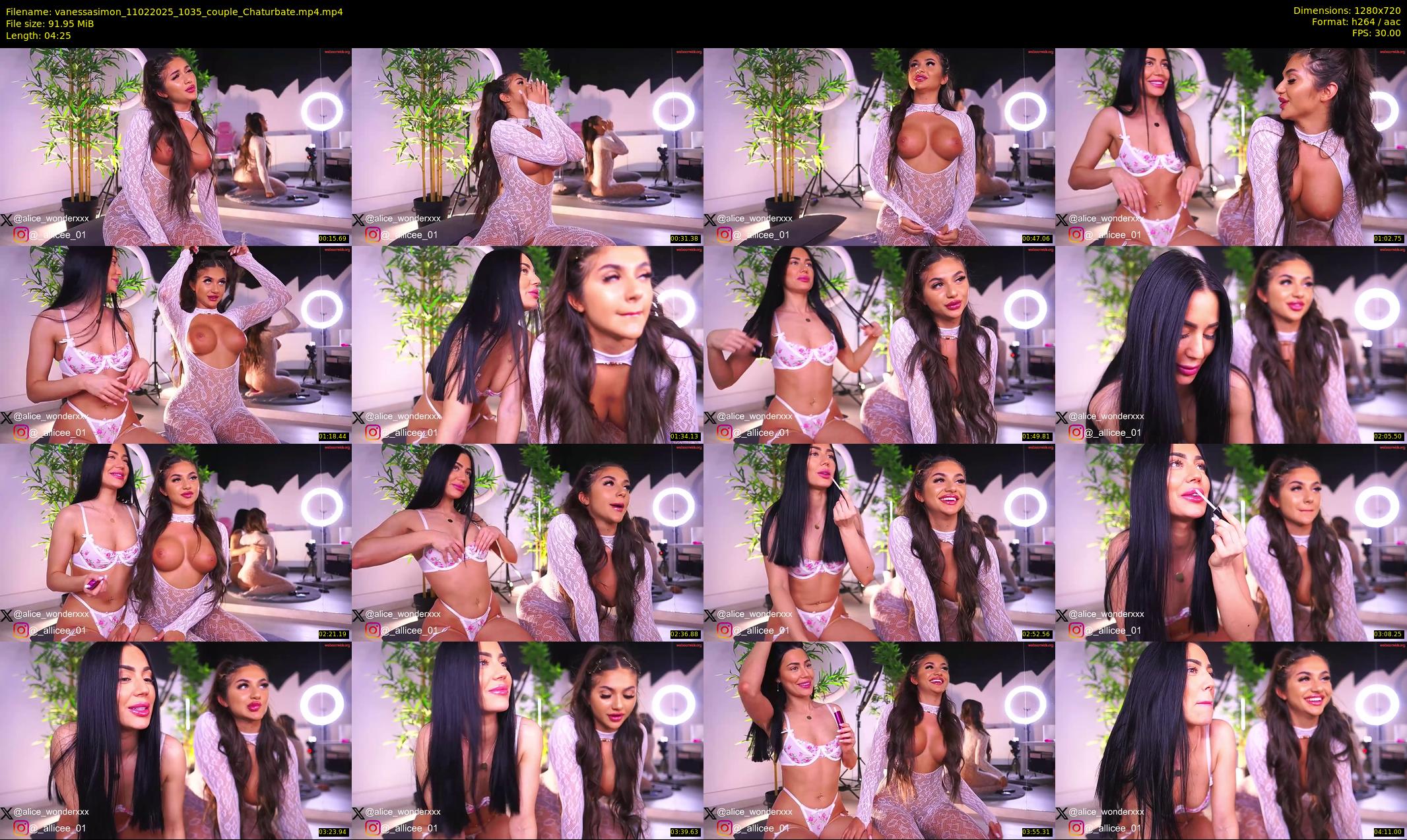vanessasimon — 5 minute Chaturbate female cam show recording, 720p, Feb 11, 2025