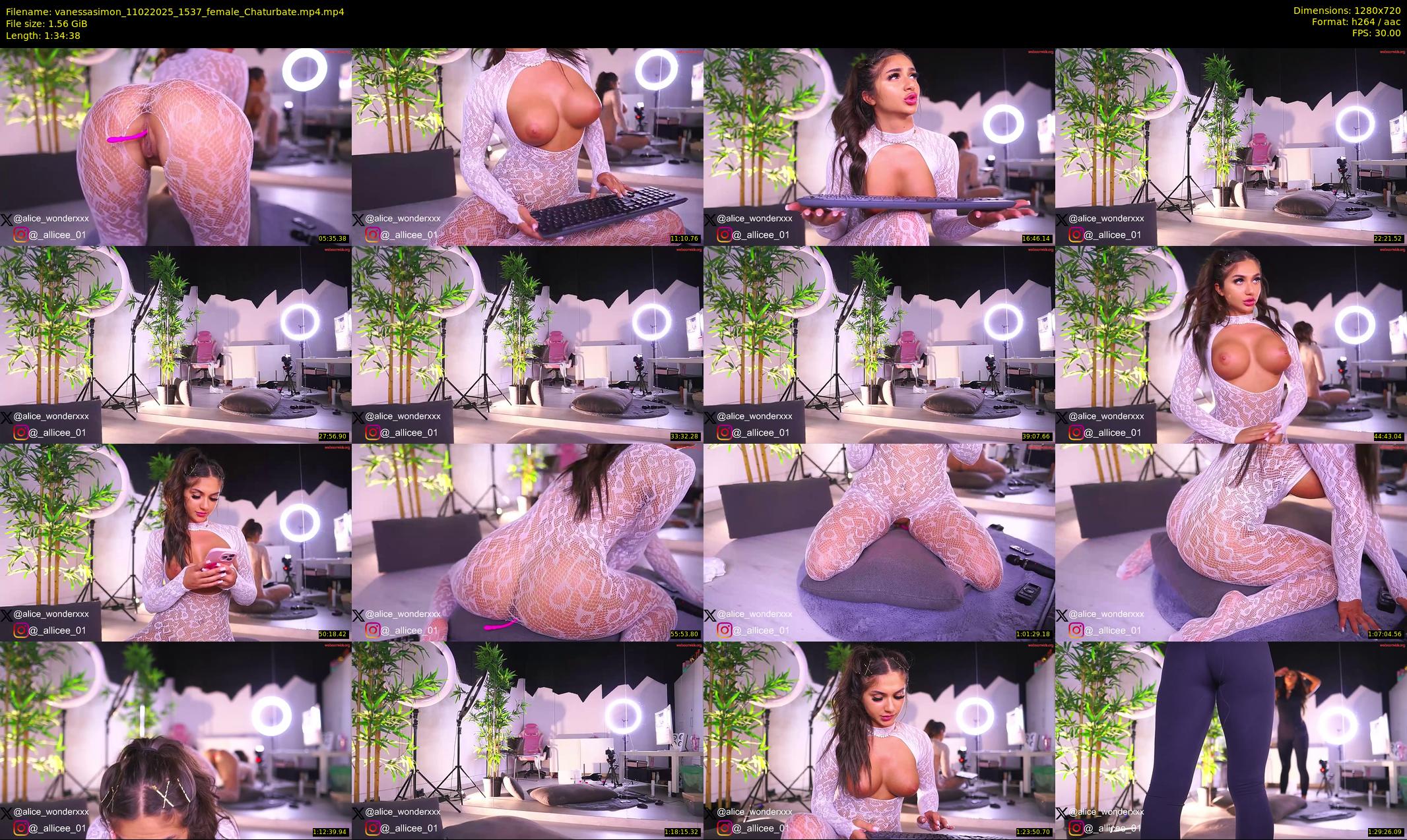 vanessasimon — 95 minute Chaturbate female cam show recording, 720p, Feb 11, 2025