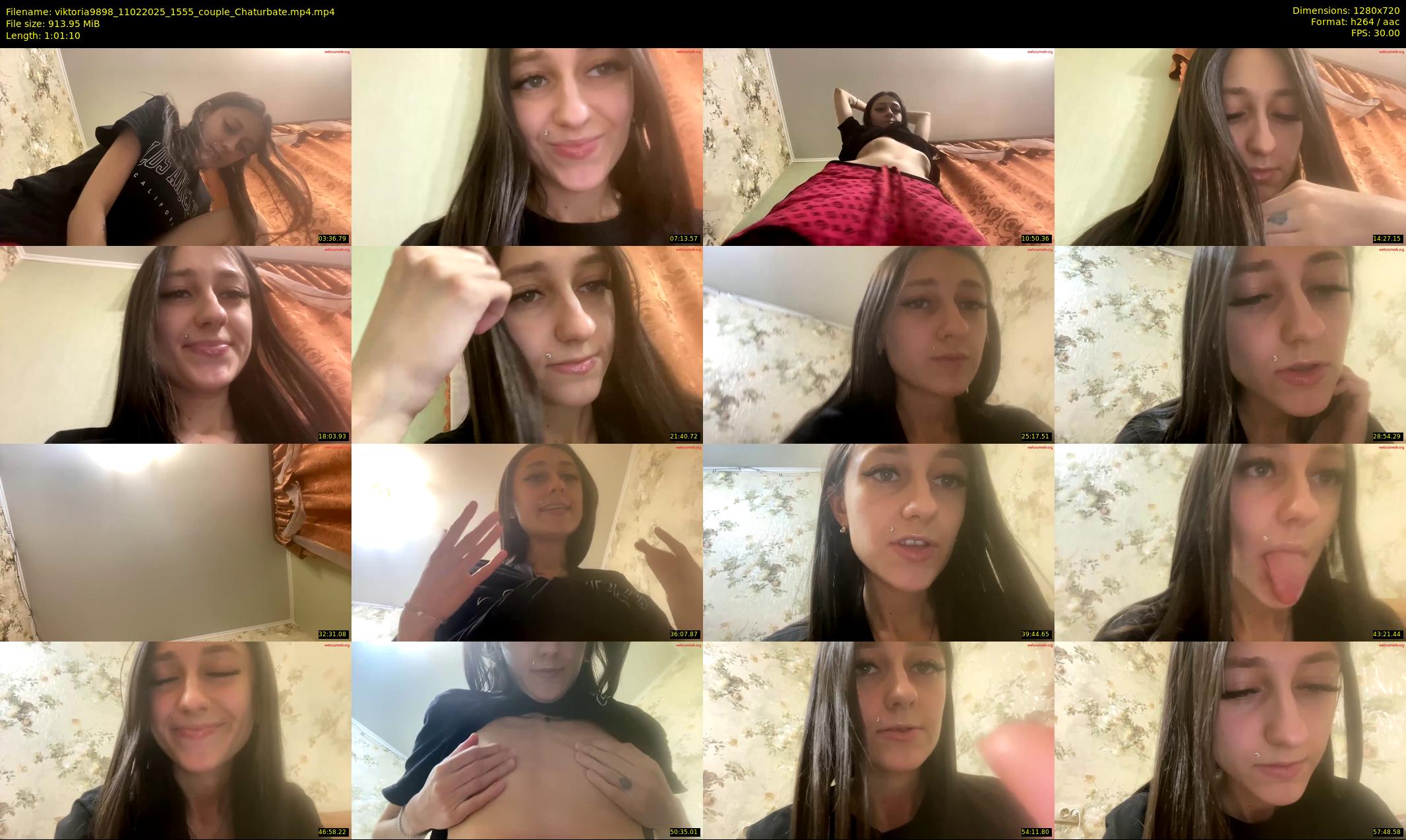 viktoria9898 — 62 minute Chaturbate couple cam show recording, 720p, Feb 11, 2025