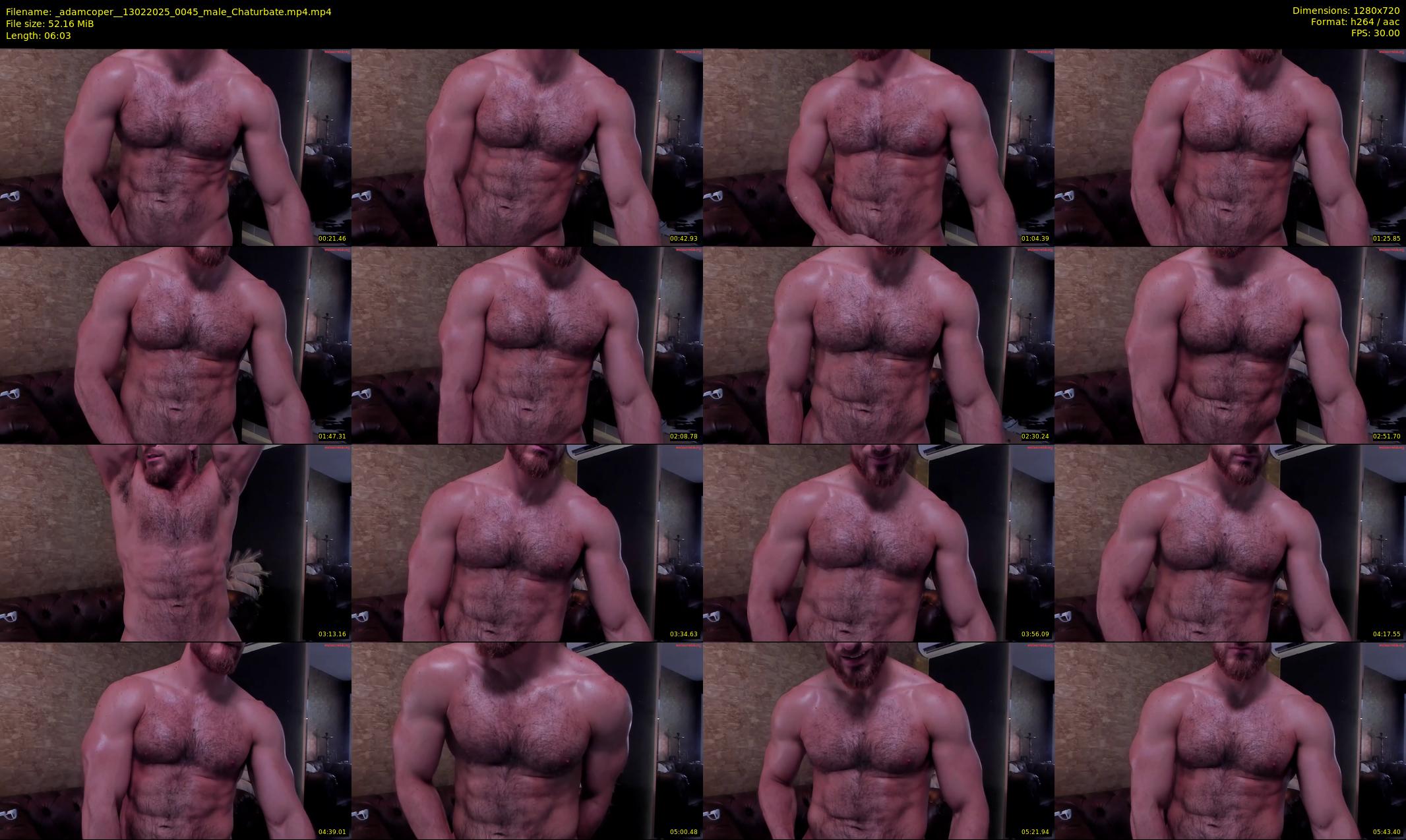 _adamcoper_ — 7 minute Chaturbate male cam show recording, 720p, Feb 13, 2025