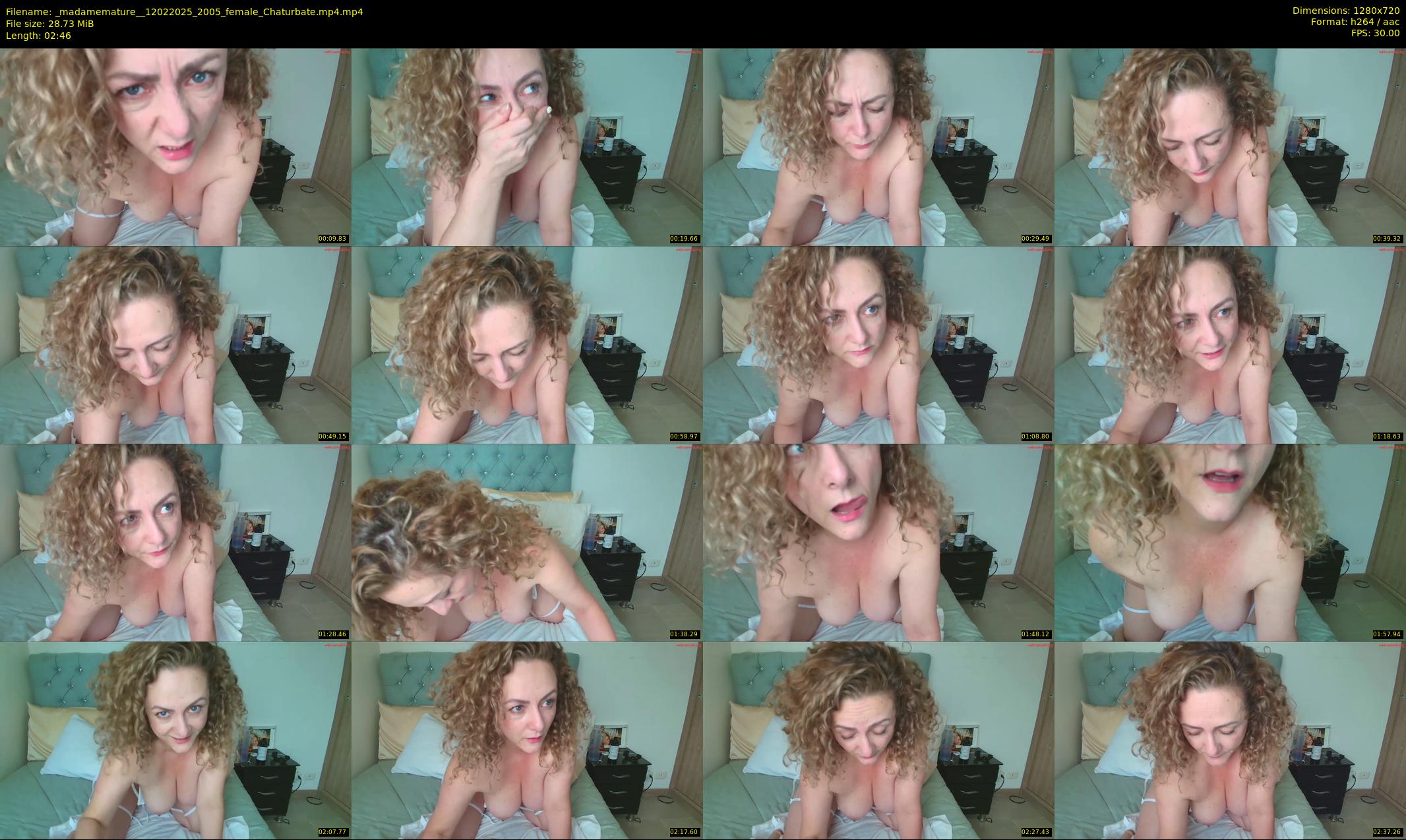 _madamemature_ — 3 minute Chaturbate female cam show recording, 720p, Feb 12, 2025