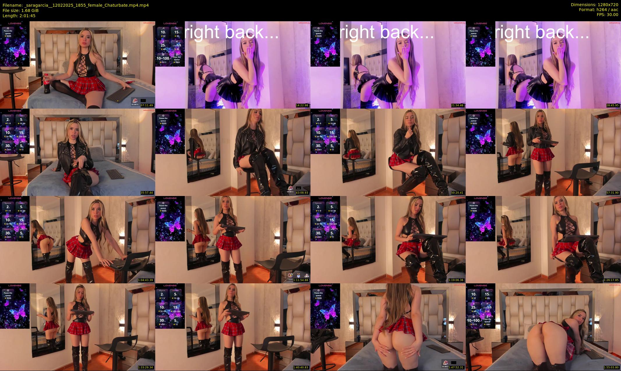 _saragarcia_ — 122 minute Chaturbate female cam show recording, 720p, Feb 12, 2025
