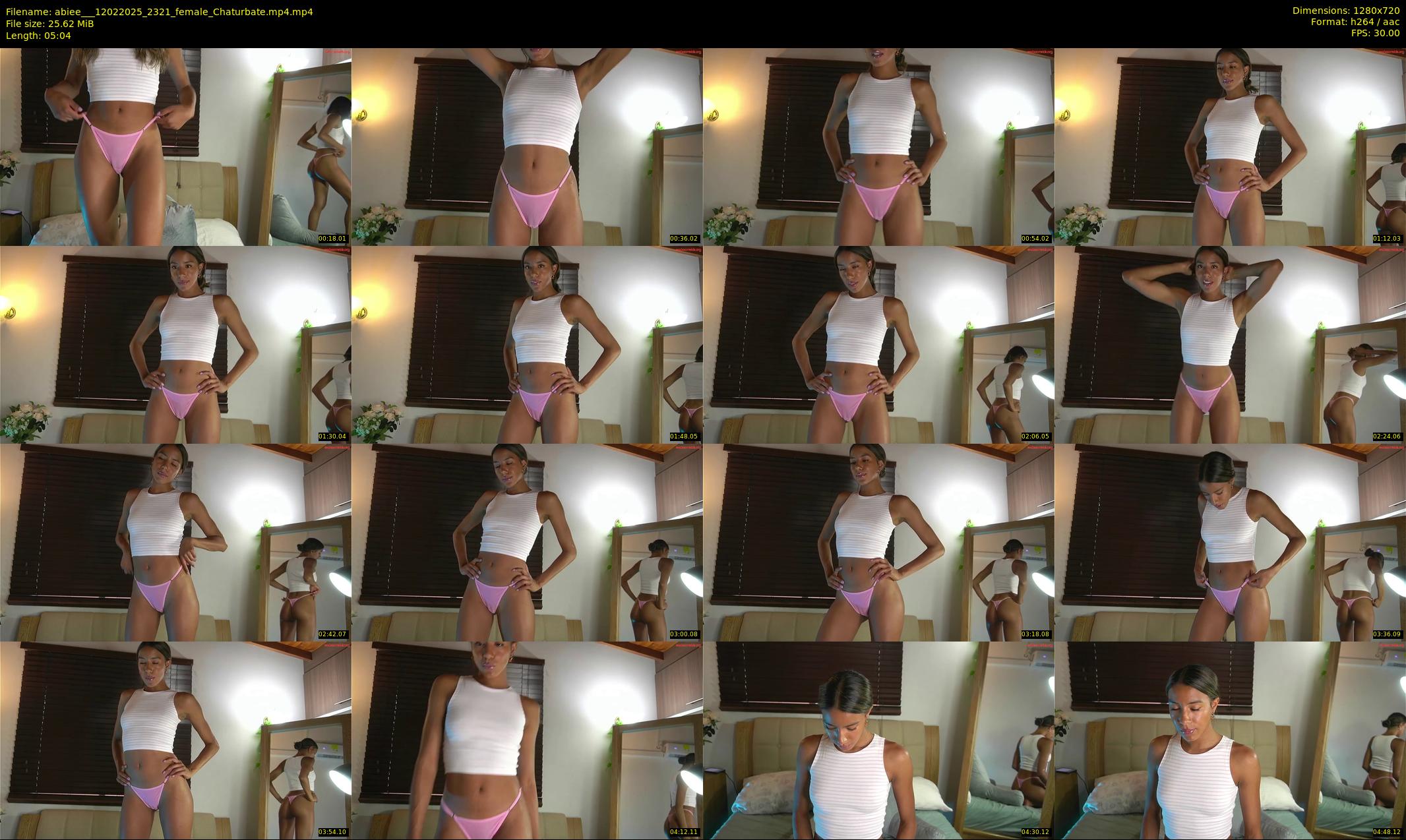 abiee__ — 6 minute Chaturbate female cam show recording, 720p, Feb 12, 2025