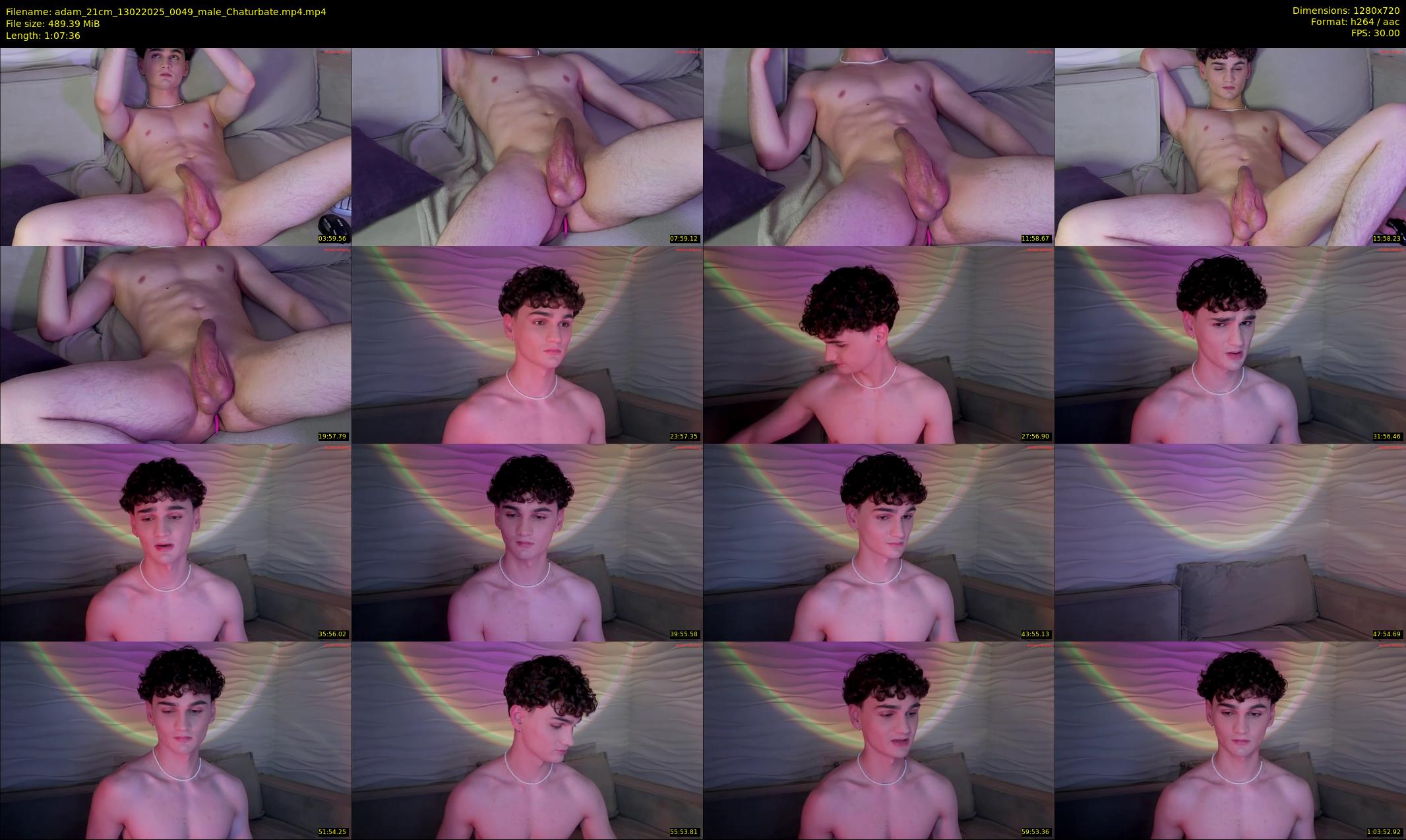 adam_21cm — 68 minute Chaturbate male cam show recording, 720p, Feb 13, 2025