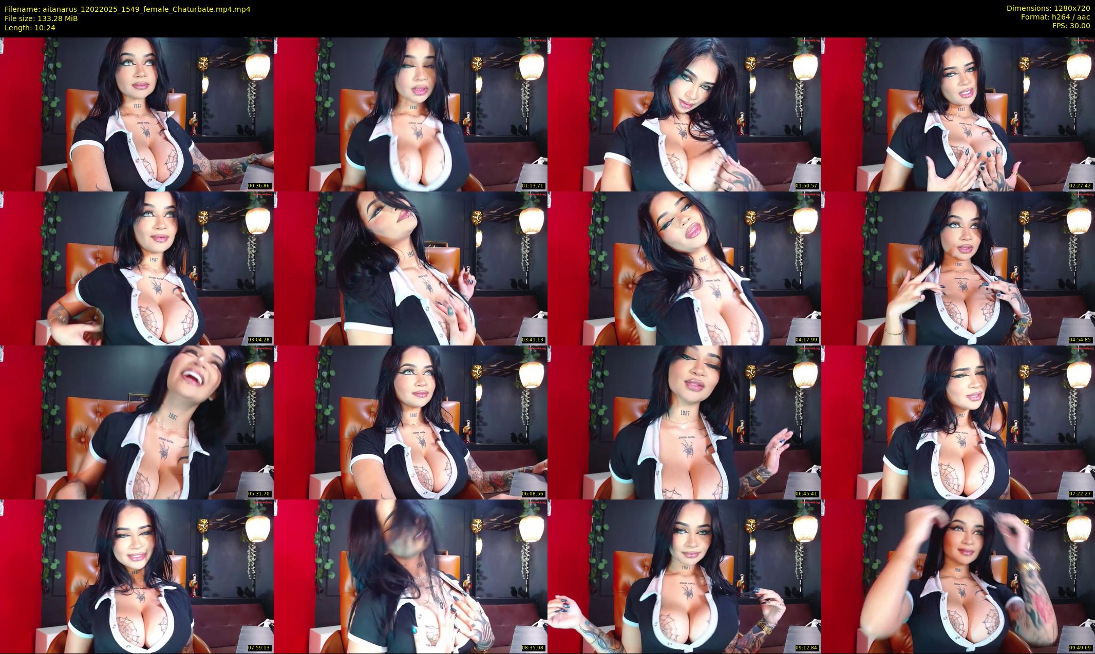aitanarus — 11 minute Chaturbate female cam show recording, 720p, Feb 12, 2025