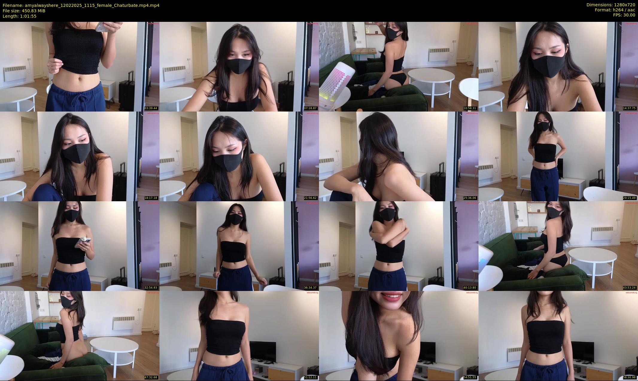 amyalwayshere — 62 minute Chaturbate female cam show recording, 720p, Feb 12, 2025