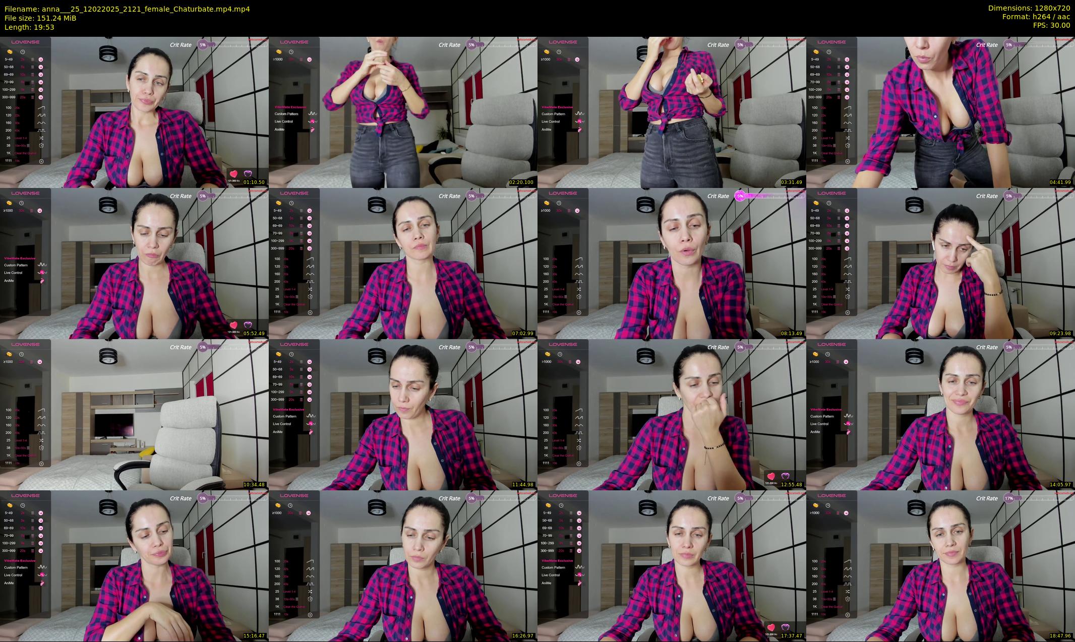 anna___25 — 20 minute Chaturbate female cam show recording, 720p, Feb 12, 2025