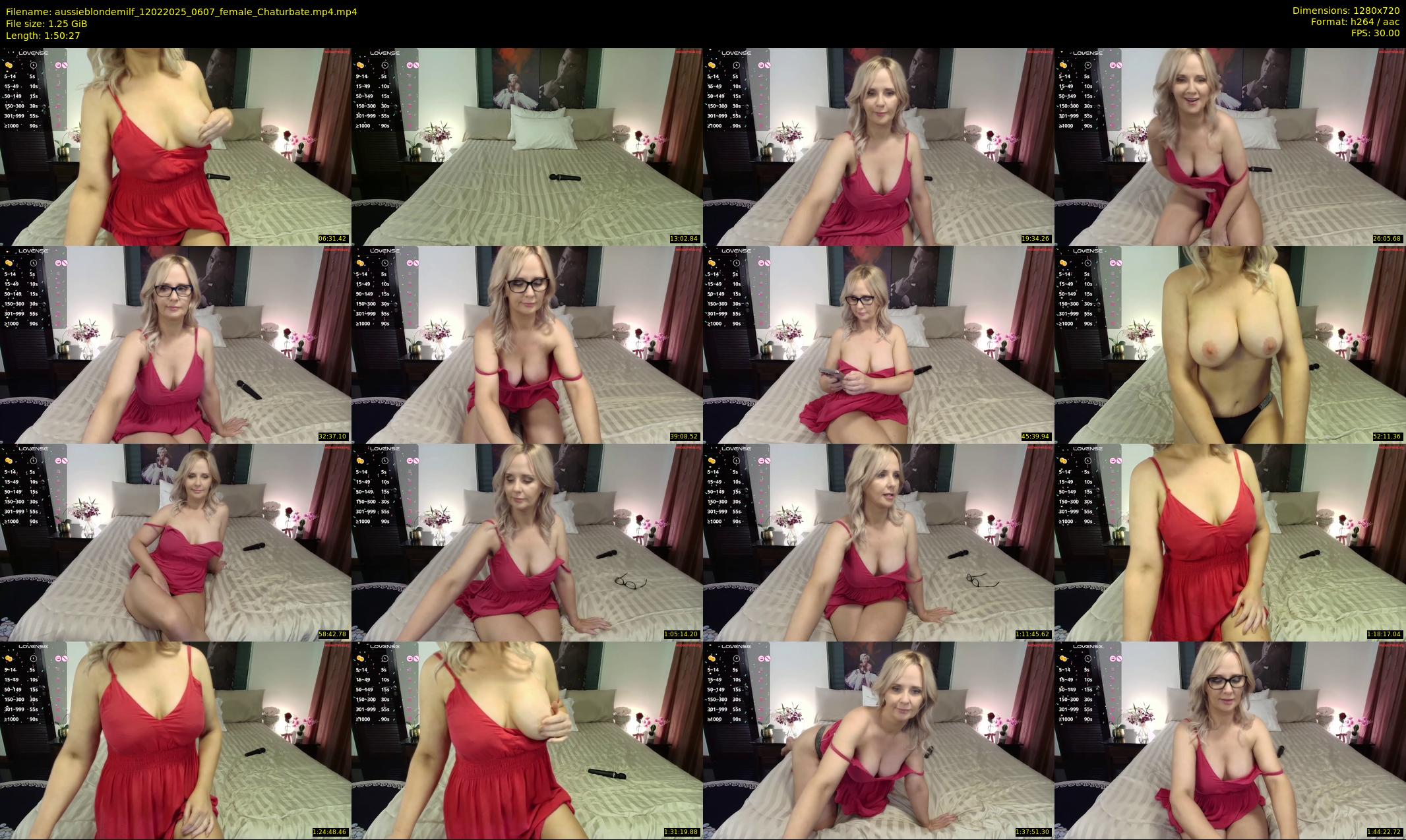 aussieblondemilf — 111 minute Chaturbate female cam show recording, 720p, Feb 12, 2025
