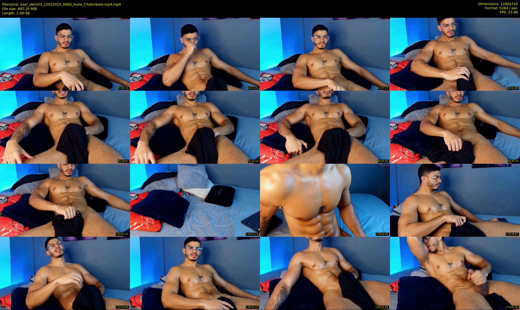 axel_stein03 — 121 minute Chaturbate male cam show recording, 720p, Feb 12, 2025