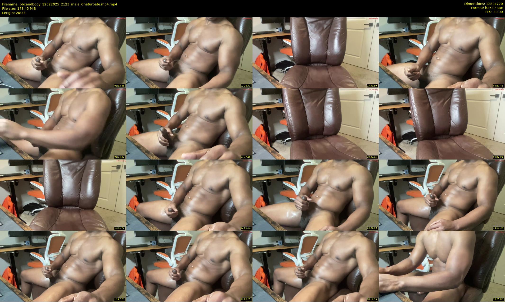 bbcandbody — 21 minute Chaturbate male cam show recording, 720p, Feb 12, 2025