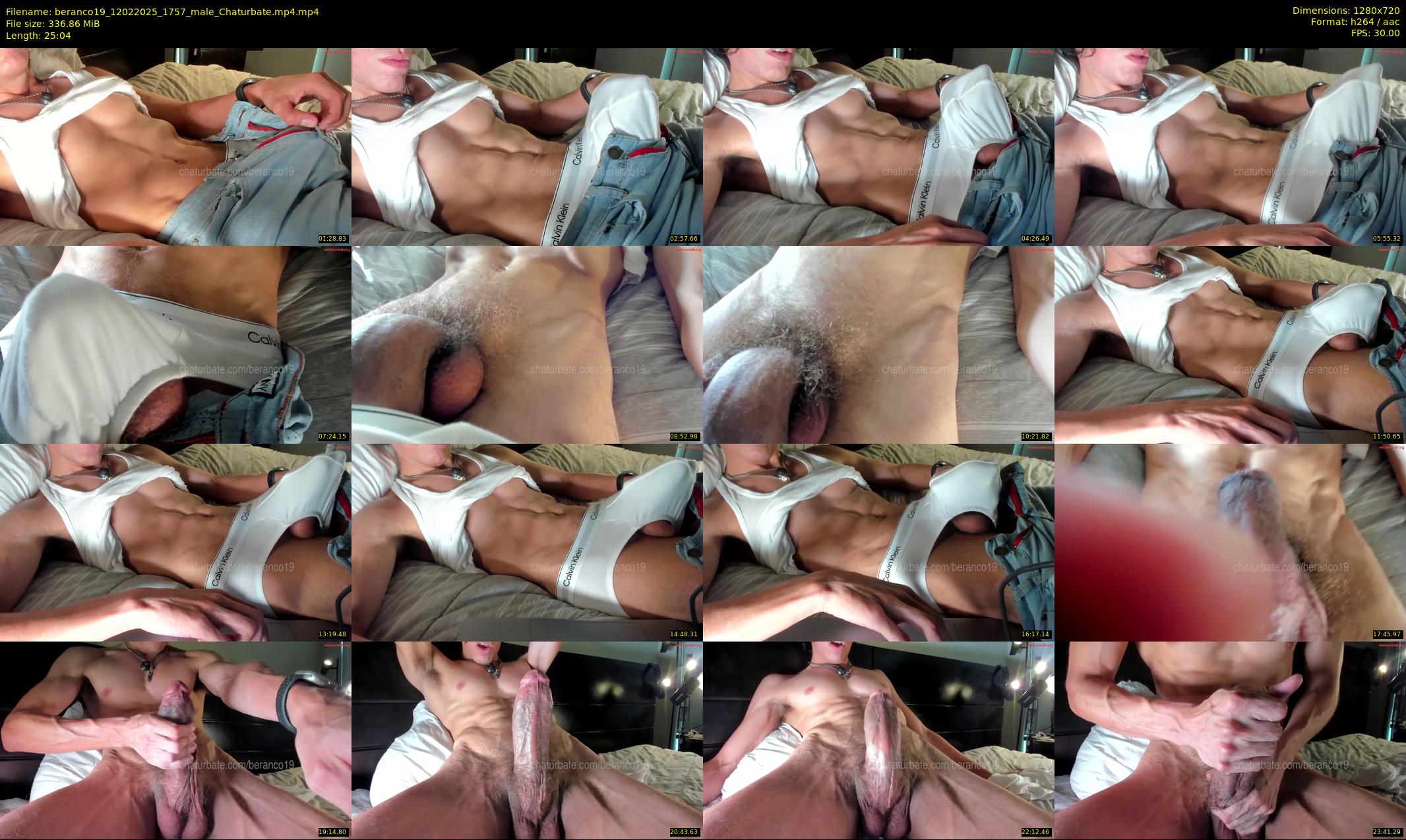 beranco19 — 26 minute Chaturbate male cam show recording, 720p, Feb 12, 2025
