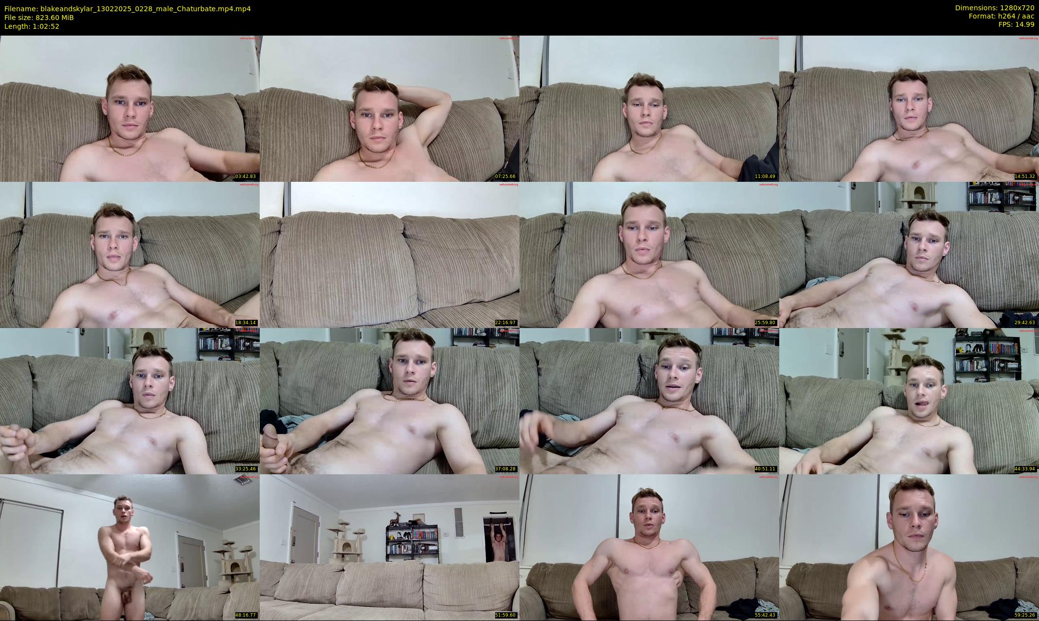 blakeandskylar — 63 minute Chaturbate couple cam show recording, 720p, Feb 13, 2025