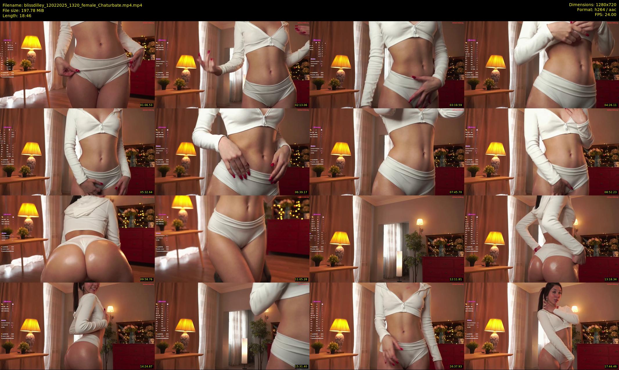 blissdilley — 19 minute Chaturbate female cam show recording, 720p, Feb 12, 2025