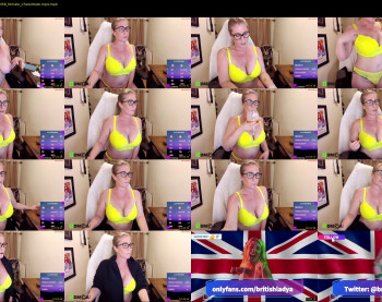 britishladya — 25 minute Chaturbate female cam show recording, 720p, Feb 12, 2025