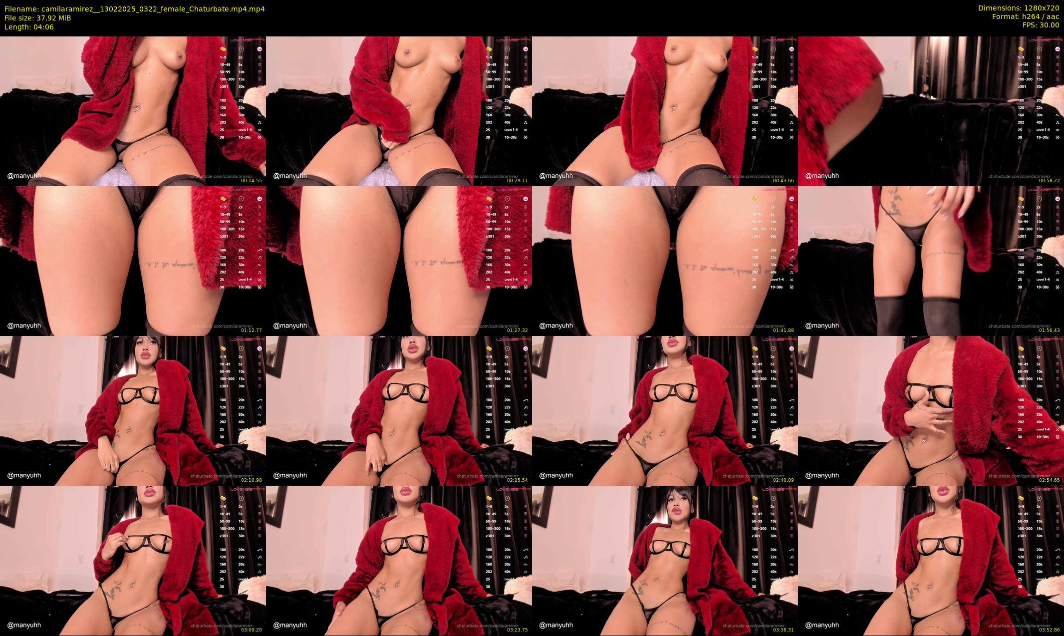 camilaramirez_ — 5 minute Chaturbate female cam show recording, 720p, Feb 13, 2025